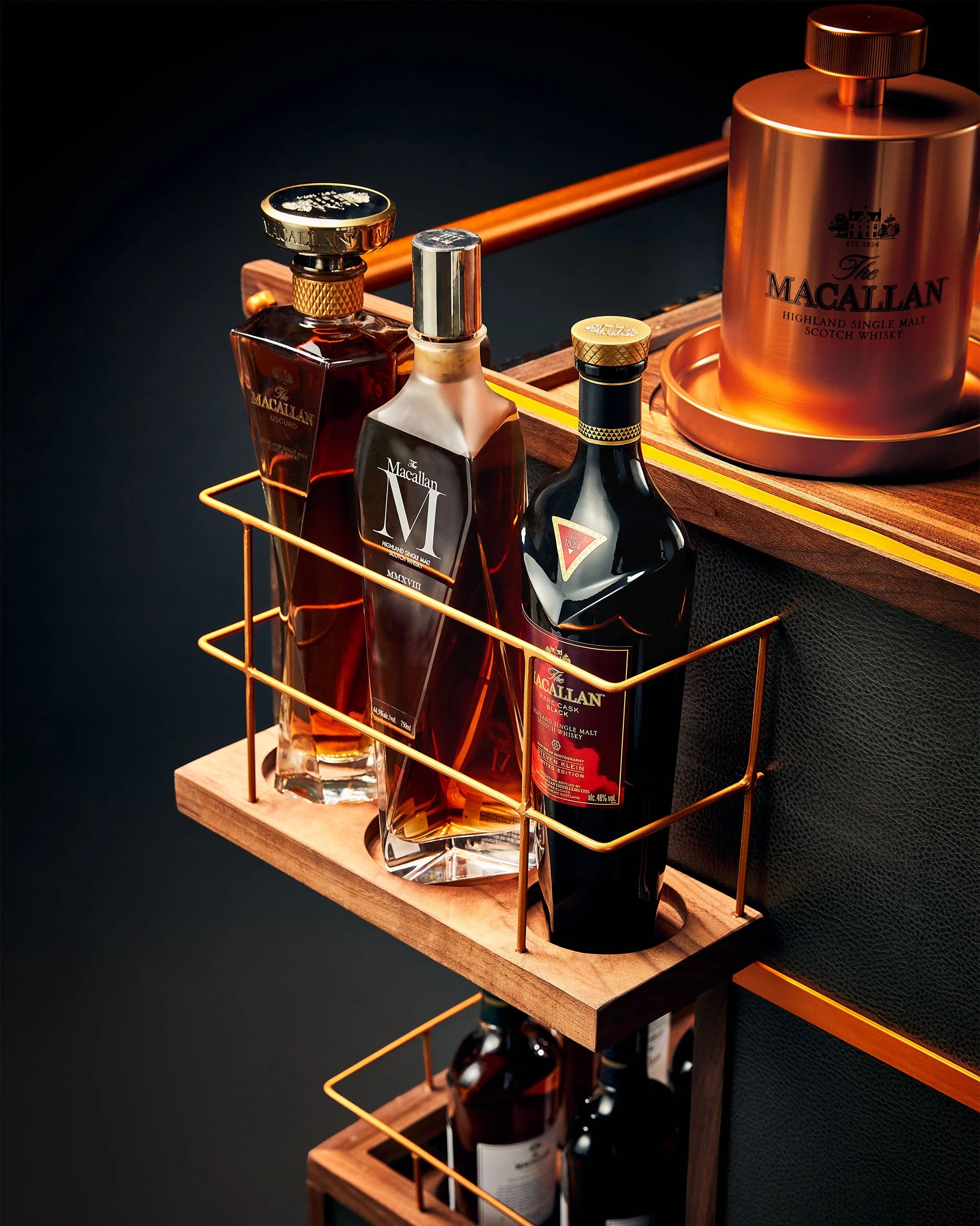 The Macallan Luxury Bar Cart — Hawthorn Innovations Full Service