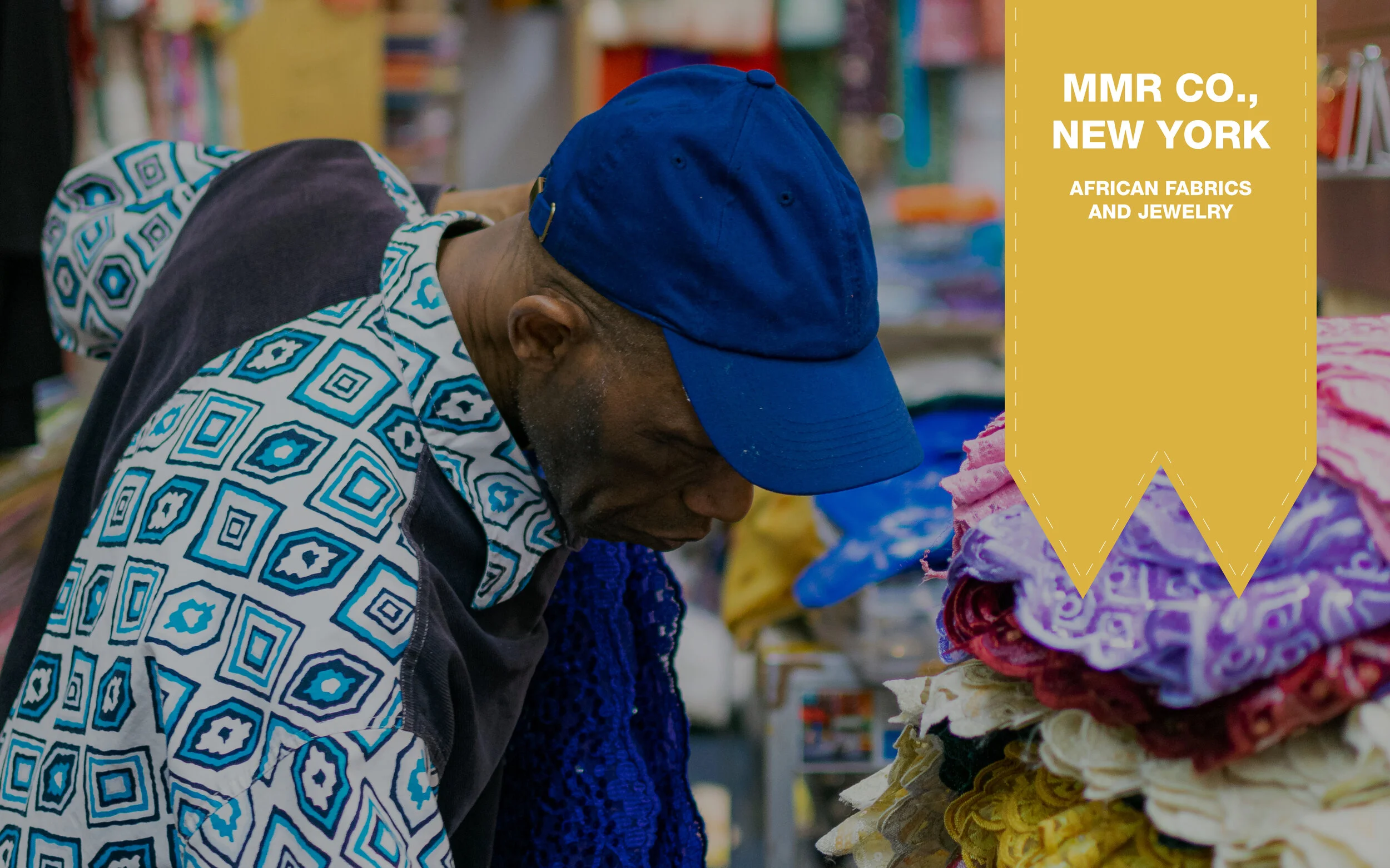 MMR CO., NY || African Fabrics & Jewelry