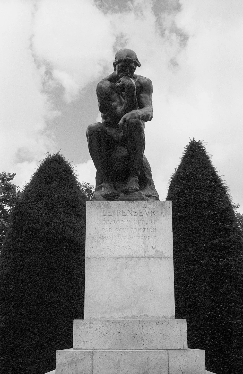 Le Penseur, Auguste Rodin, Paris, 2019