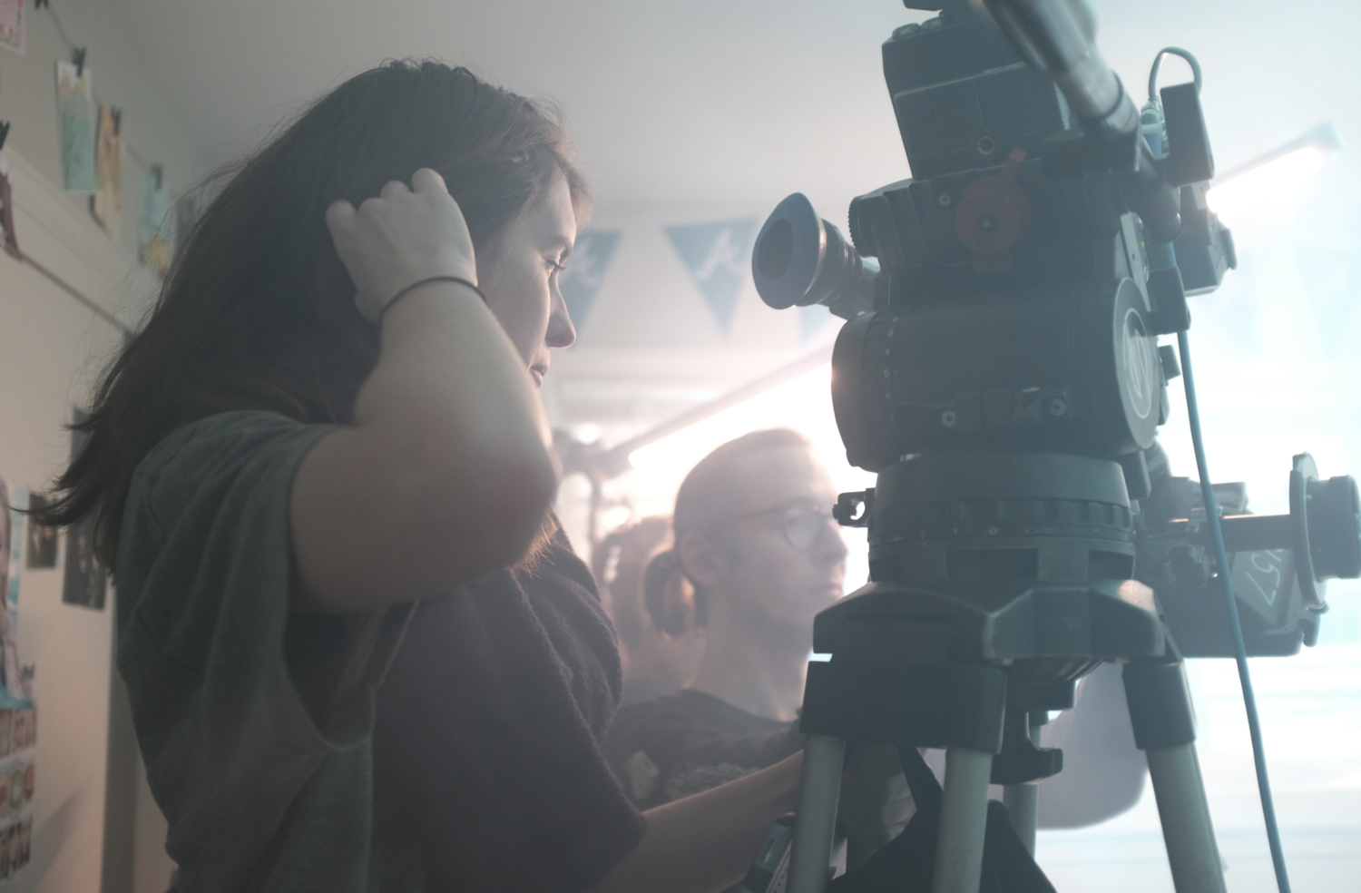 On set of Kudzu. View the trailer here.