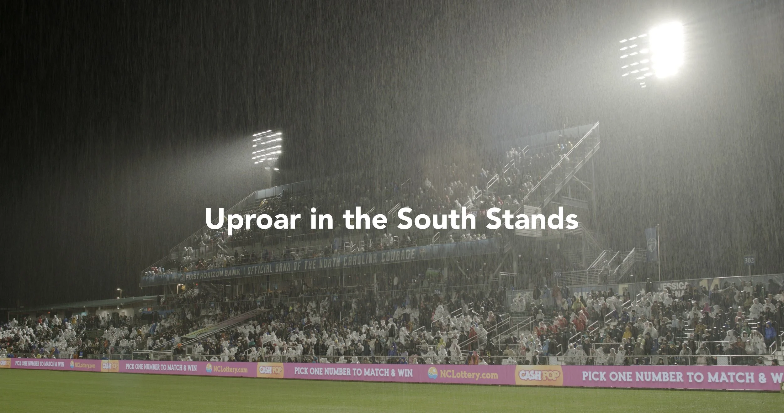 Uproar in the South stands