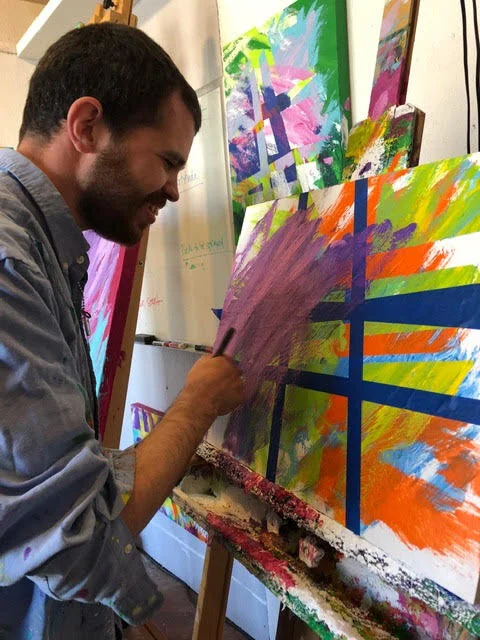 Jeremy Sicile Kira World Renowned Painter with Autism and Synesthesia