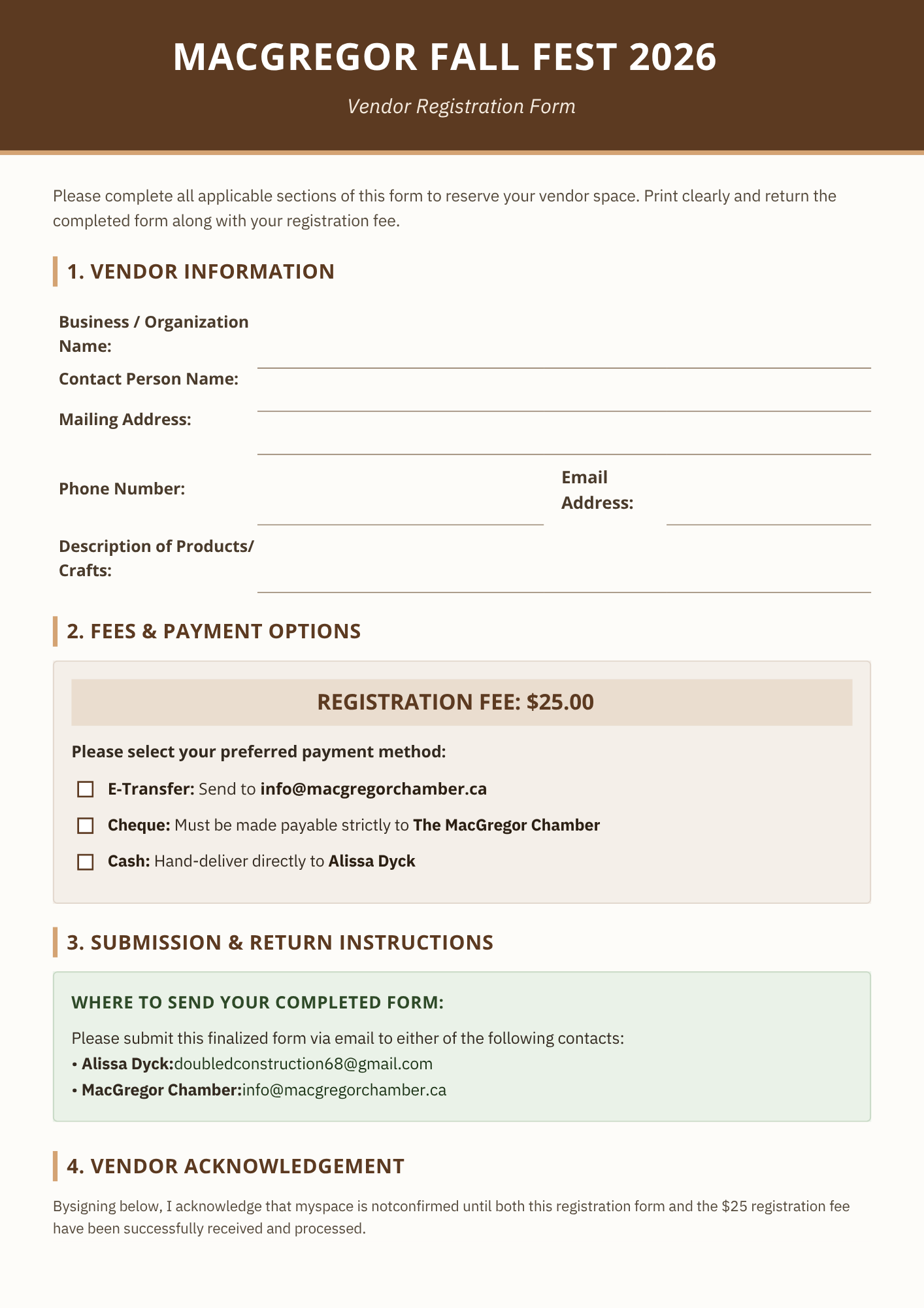 Click To Download MacGregor Fall Fest Vendor Form