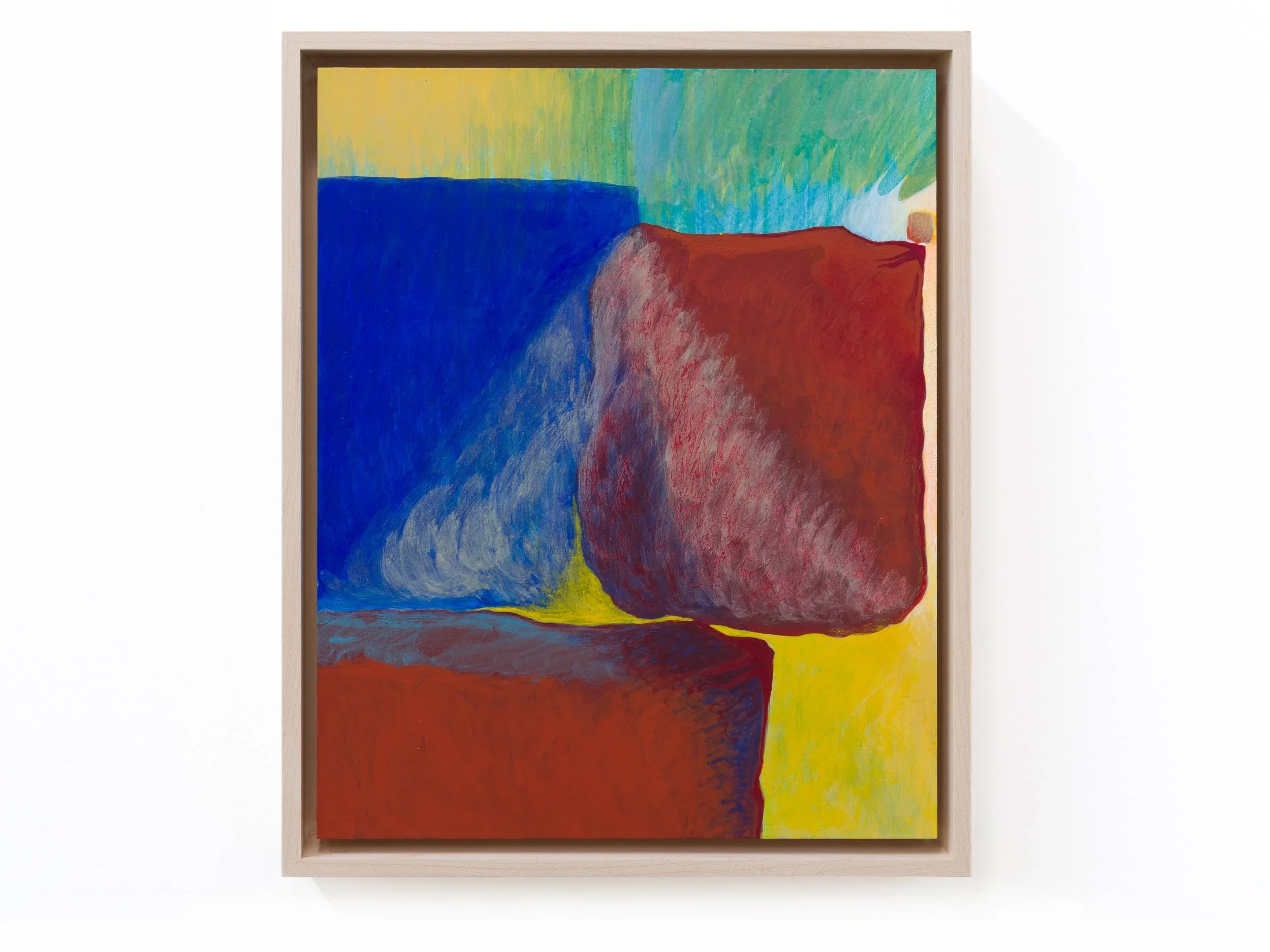 Damien H. Ding
Joshua’s Rock (Fever), 2023
egg tempera on panel in artist frame
10.875 x 8.875 inches, framed
