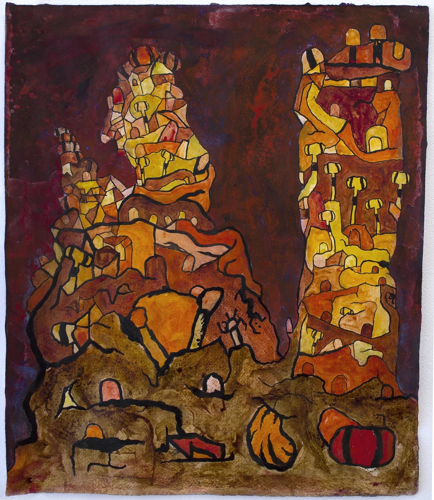 CHUCK WEBSTER
Untitled
2017
Mixed media on paper
20.5 x 17.75 inches