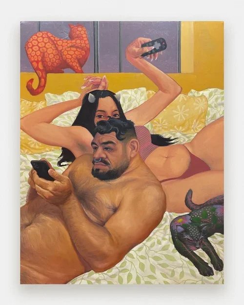 Ramón Vargas
Greenhouse, 2022
Oil on canvas
48 x 42 inches  (121.9 x 106.7 cm)