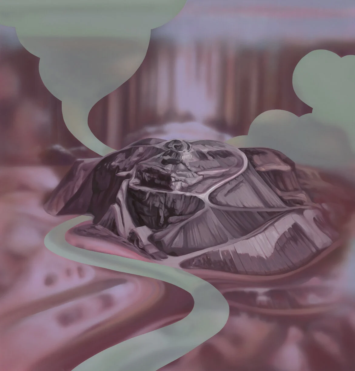 CRISTI RINKLIN
Ghost
2019
Oil and acrylic on composite aluminum panel
48 x 50 inches