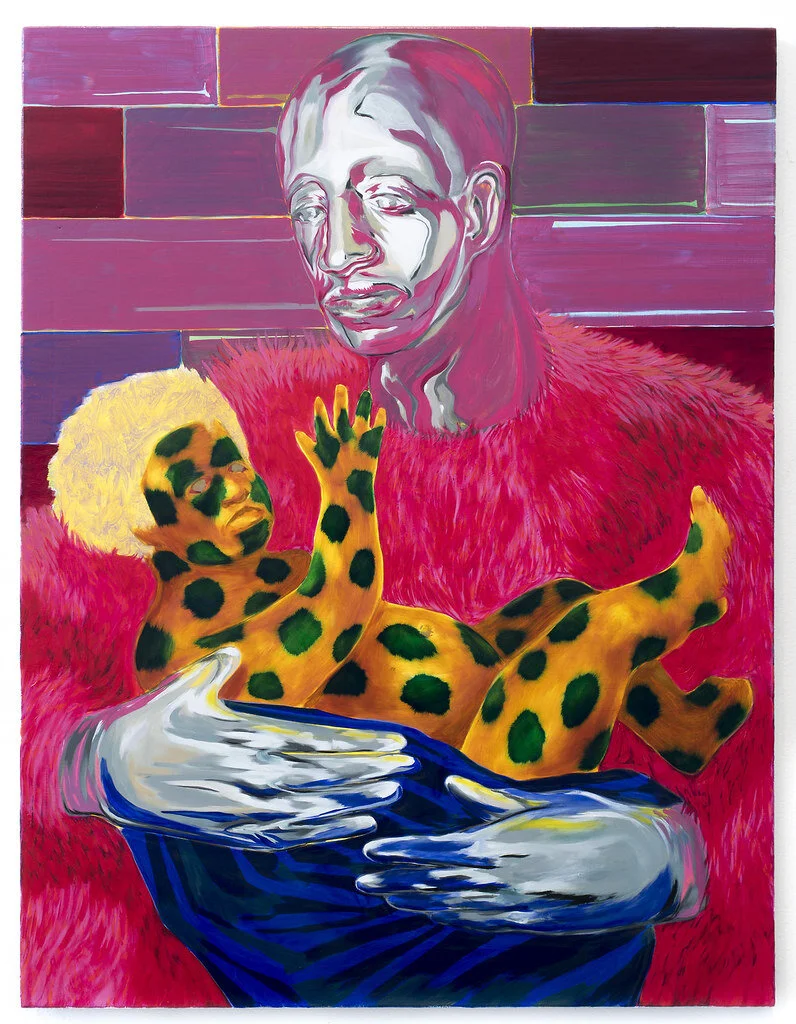 ALEX JACKSON  A Son Never Forgets (Love Your Flesh)  2017 oil on canvas 44 x 33 inches