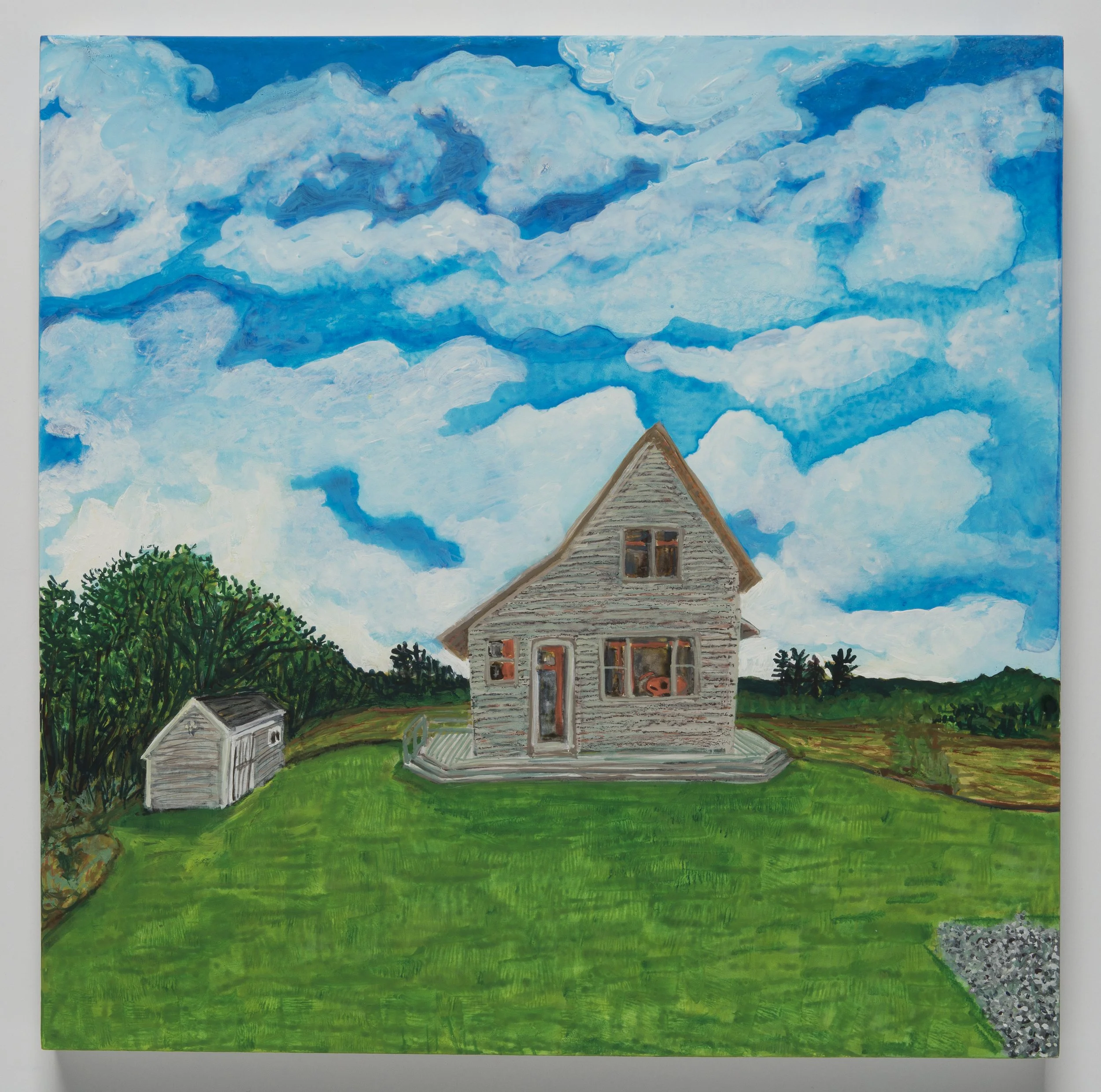 SARAH MCENEANEY
Blueberry Hill Day, 2022
Acrylic on board
12 x 12 inches (30.5 x 30.5 cm)