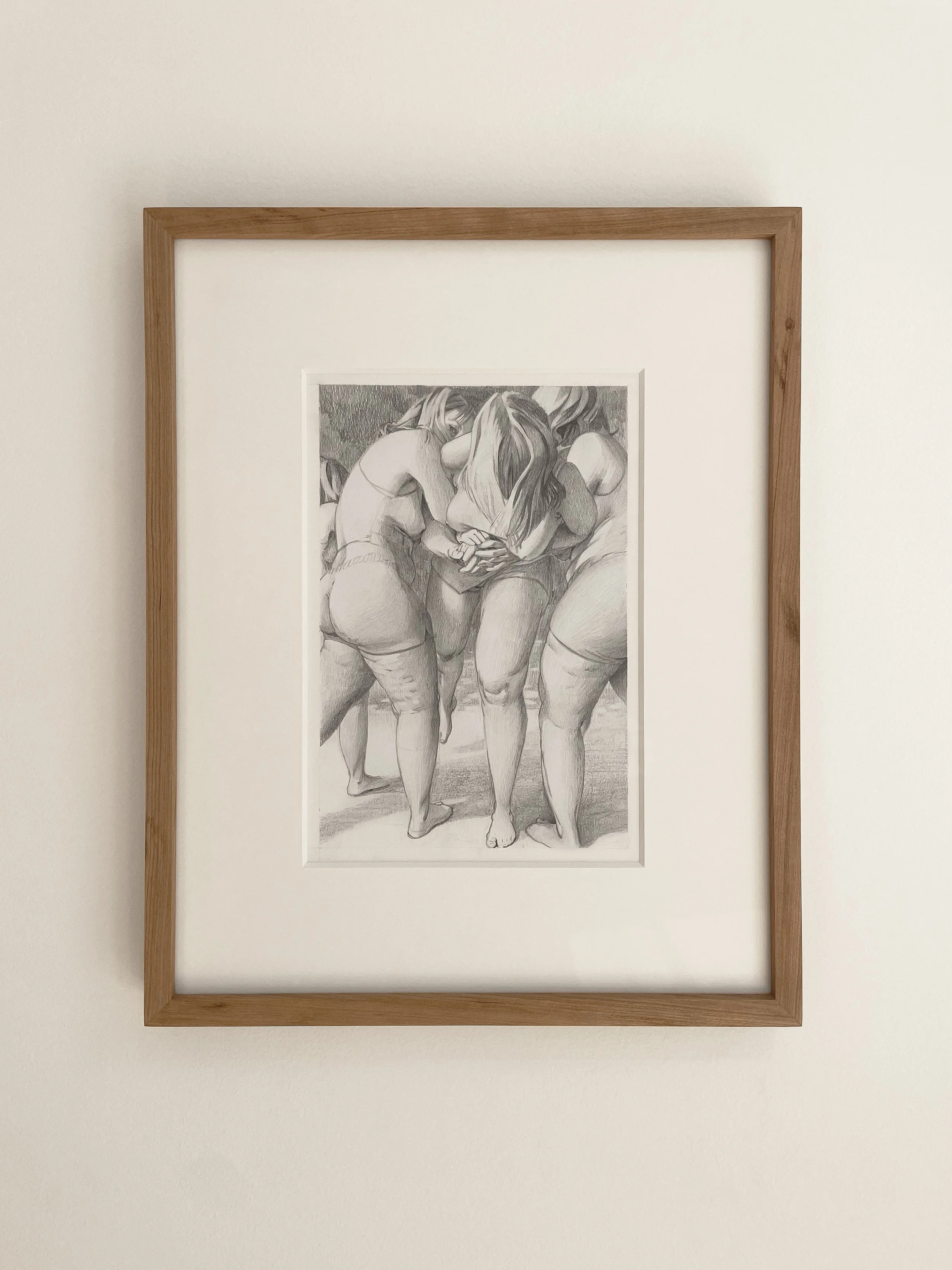 MAUD MADSEN
Combat Games, 2025
Graphite on paper
18 x 14.5 inches, framed