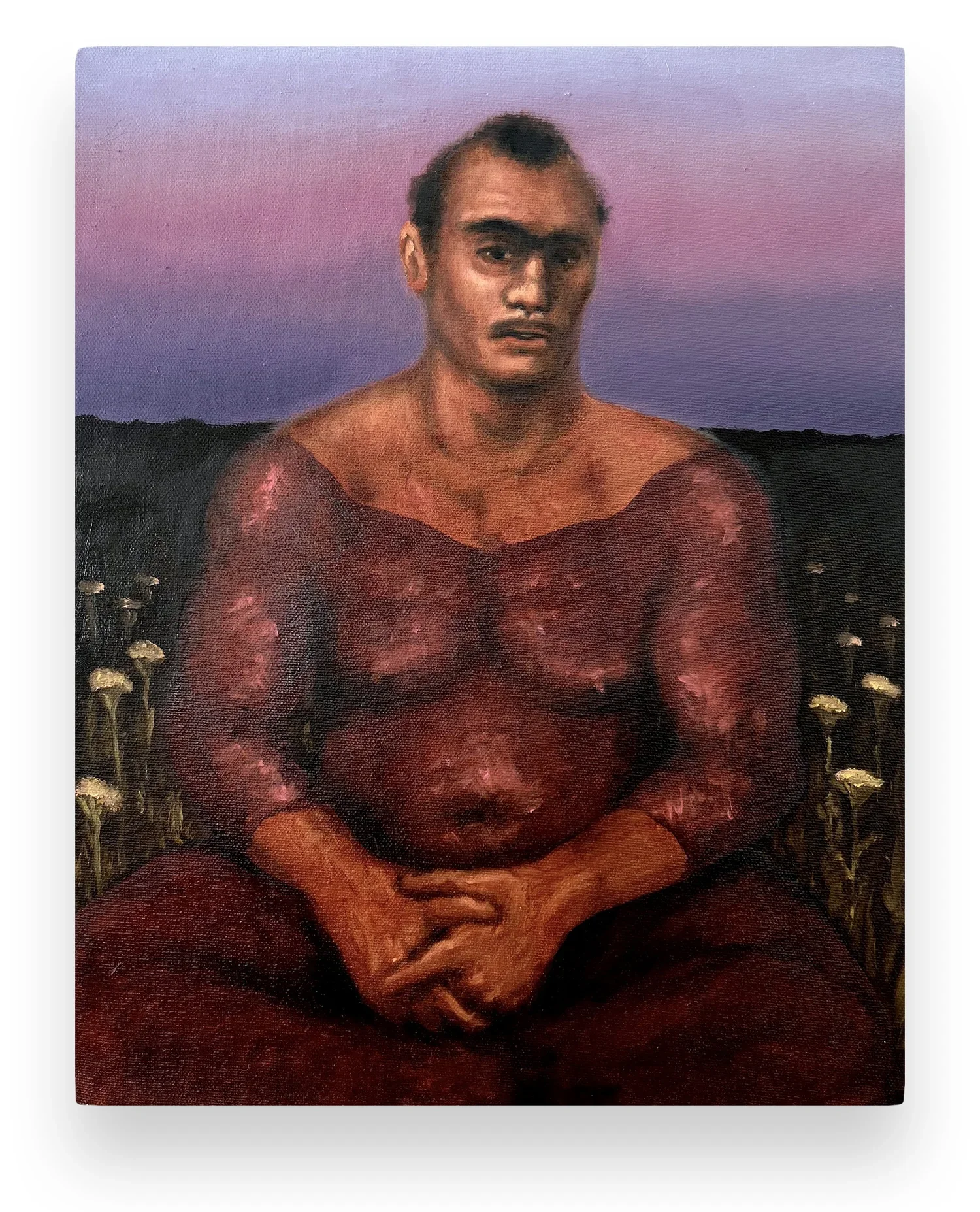 TRAVIS MCEWEN
Achillea, 2024 
Oil on canvas 
14 x 11 inches (35.6 x 27.9 cm)