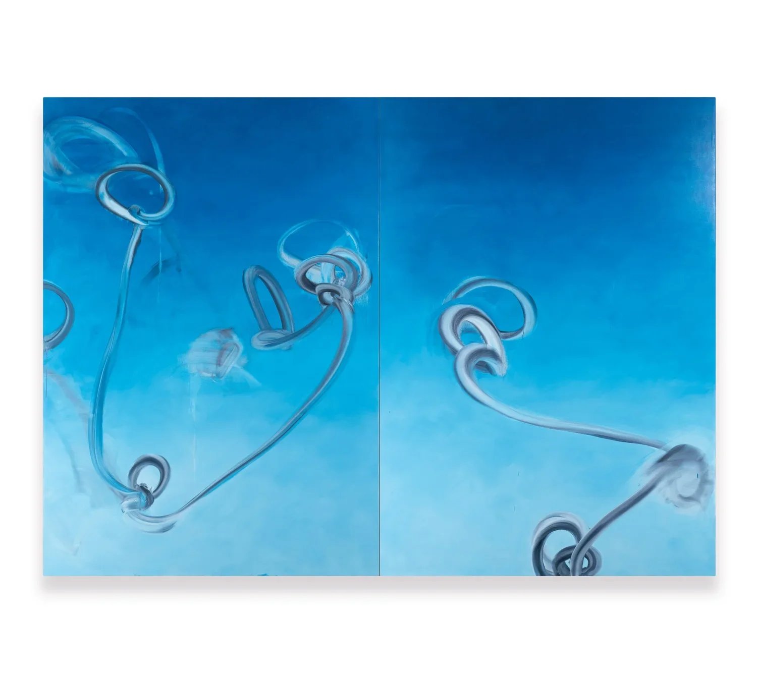 MARK SHEINKMAN
Fleet
2023
Oil on linen, diptych
overall dimensions: 108 x 152 inches