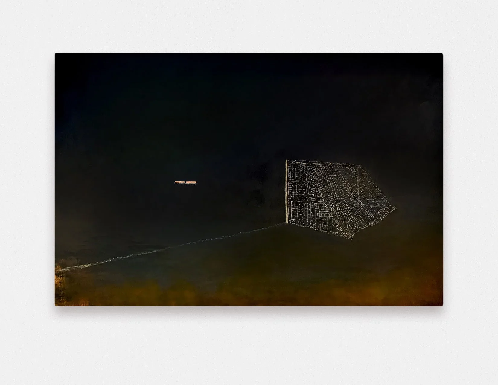 ANNIKA TUCKSMITH
The Net, 2025
Oil on panel
24 x 36 inches (61 x 91.4 cm)