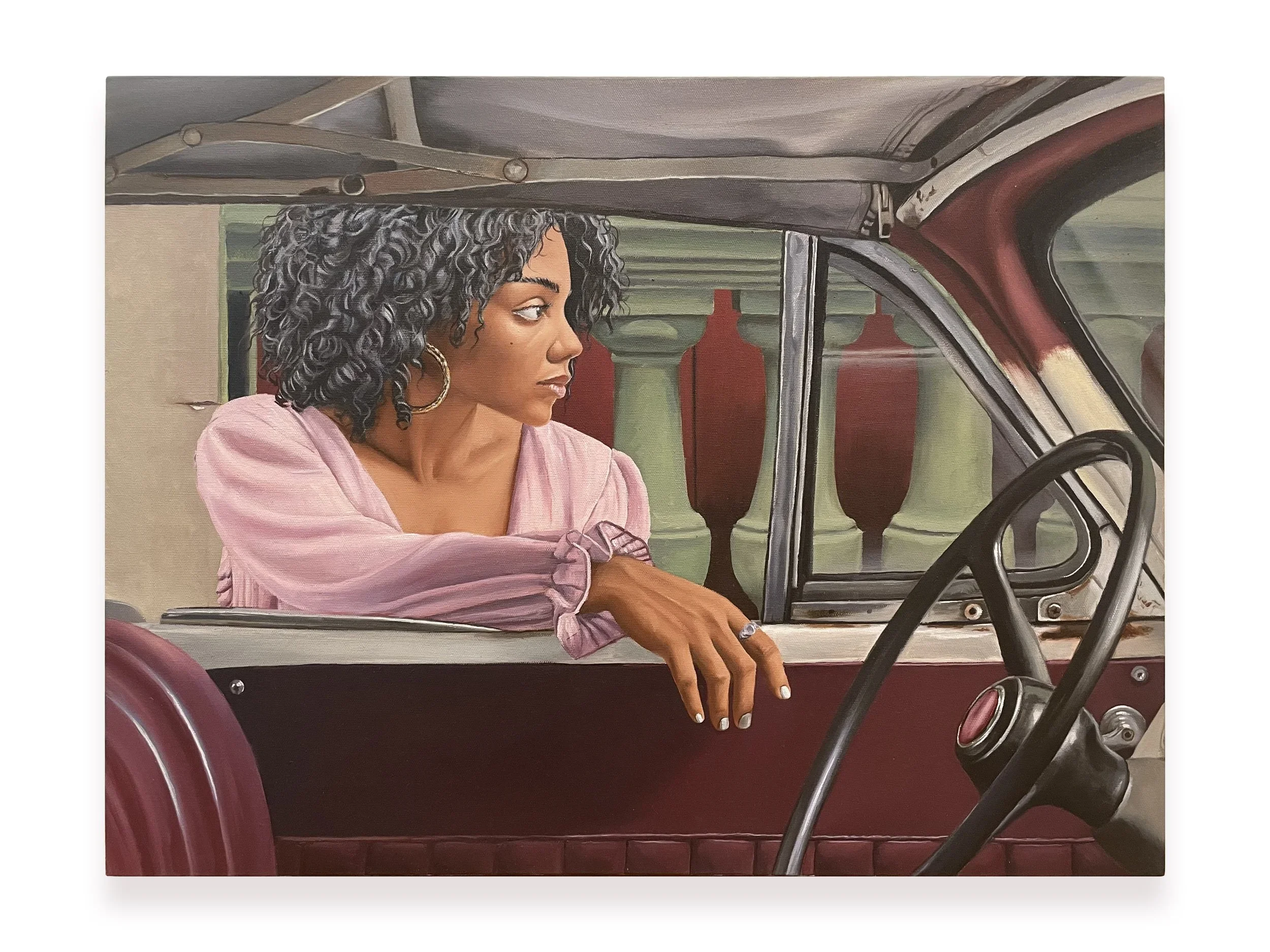 Gabriel Sanchez
Fast Car, 2023
Oil on canvas
18 x 24 inches (45.7 x 61 cm)