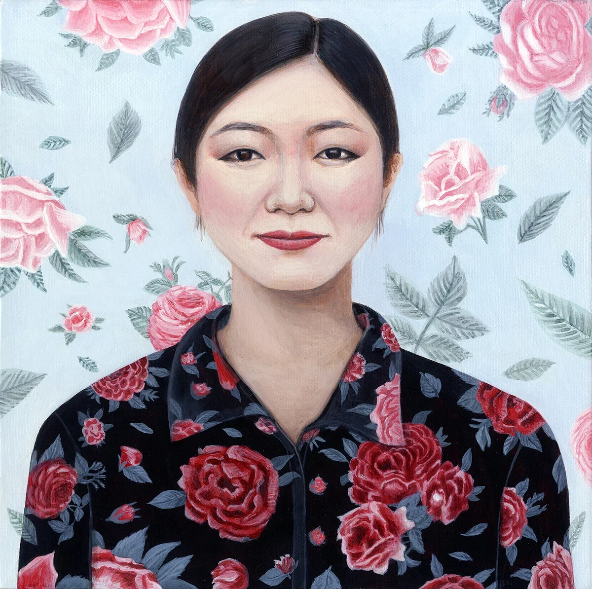 PAIGE JIYOUNG MOON
Sol Jeane
Acrylic on canvas
8 x 8 inches