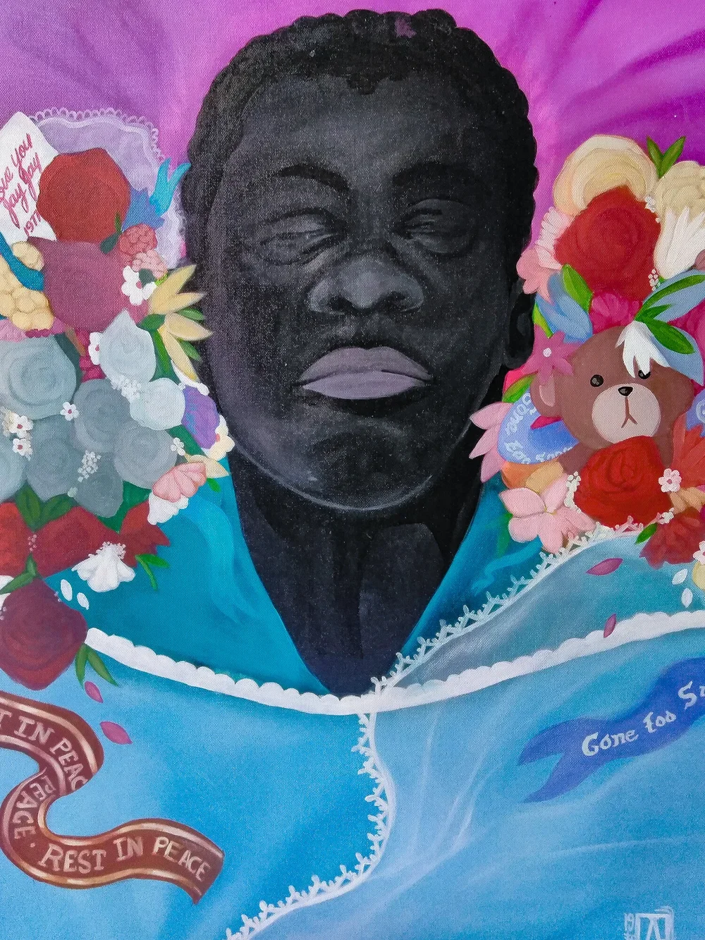 ASHLEY DOGGETT
Laid To Rest
2019
Oil, acrylic, and sumi ink on canvas
24 x 30 inches