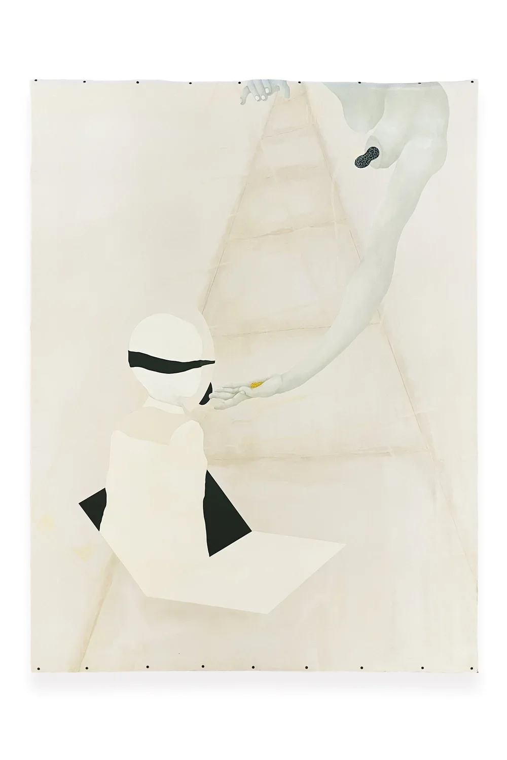 RANEE HENDERSON
Before you know it my name will be in your
mouth
2022
Oil and crayon on canvas
78 x 59 inches (198.1 x 149.9 cm)