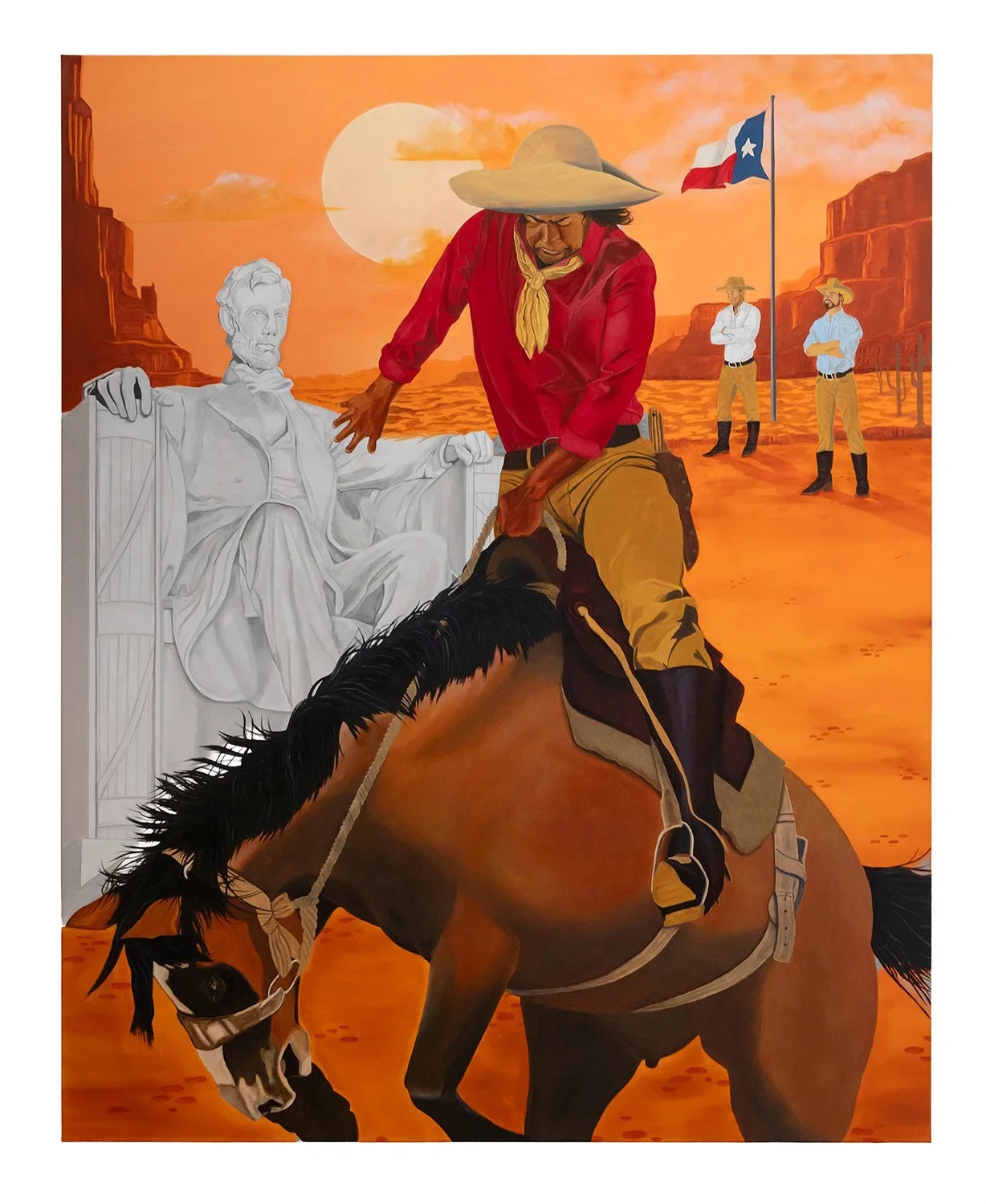 Keith Jackson
Show Em, 2025 
Oil on canvas 
60 x 48 inches 