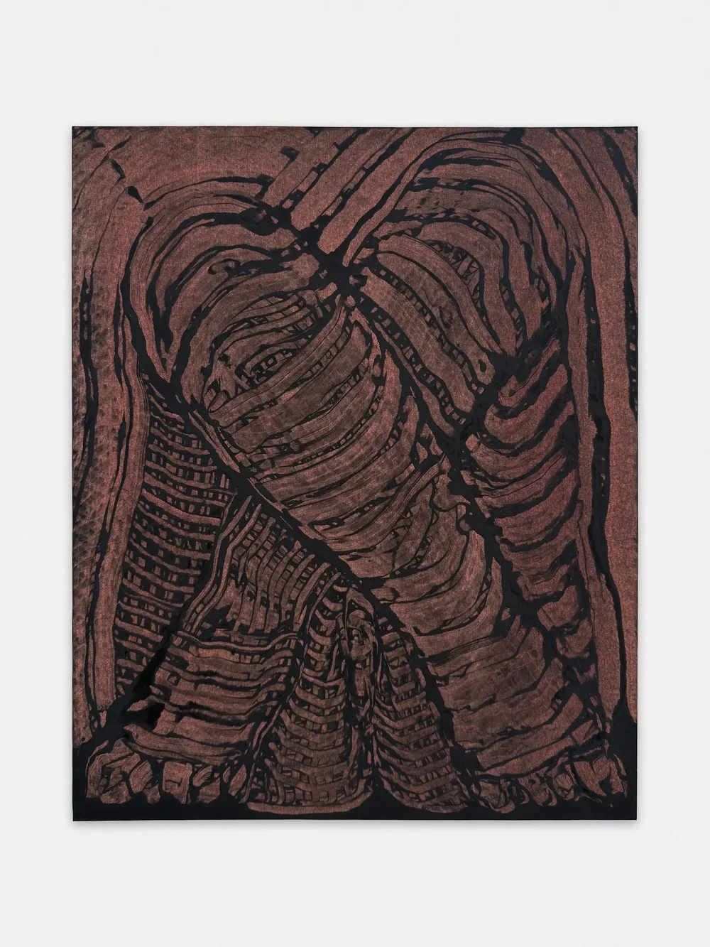 MARITZA RANERO
Hind Site (Grief Series), 2022
Enamel on paper
17 x 14 inches (43.2 x 35.6 cm)