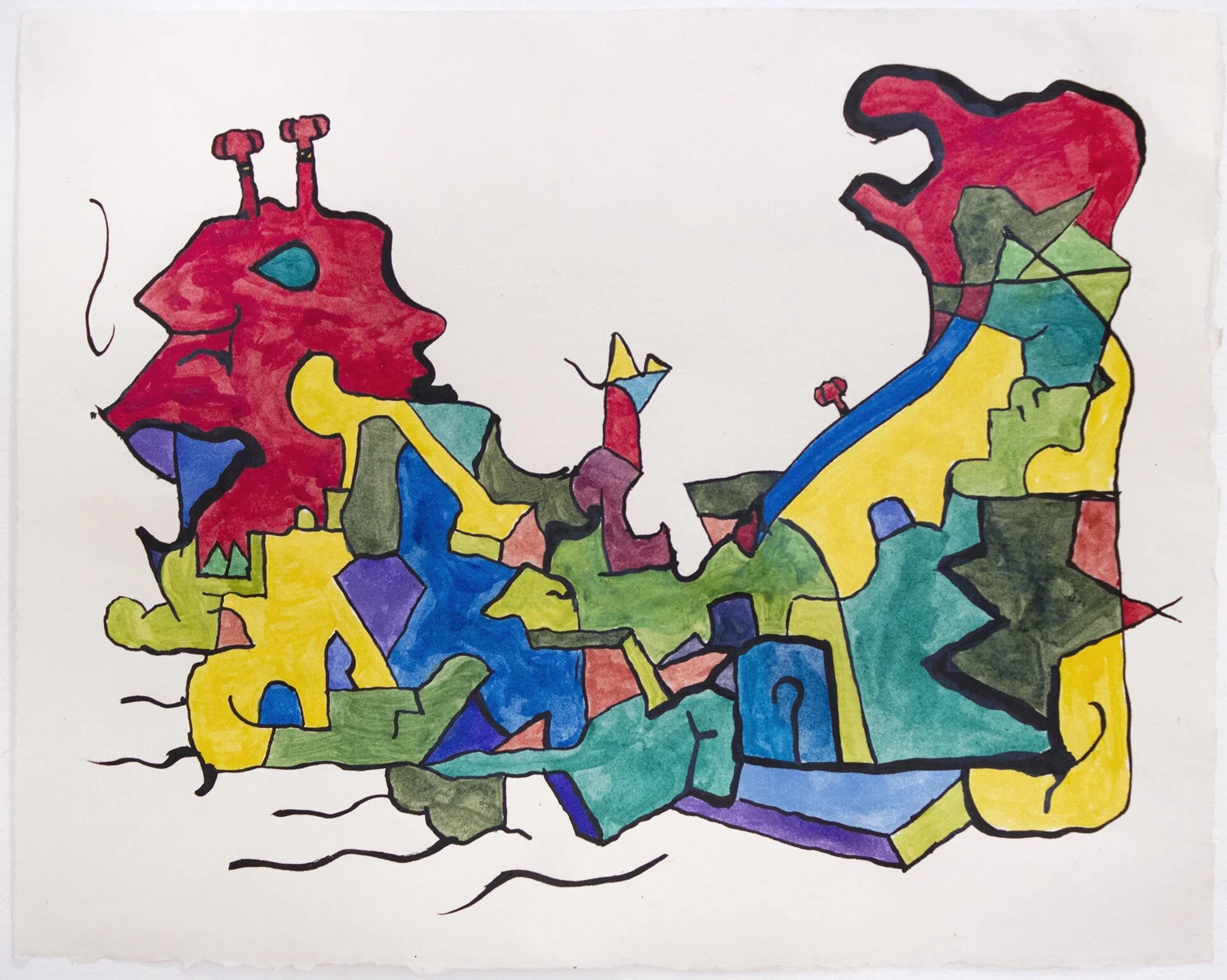 CHUCK WEBSTER
Untitled
2018
Mixed media on paper
14.75 x 18.5 inches