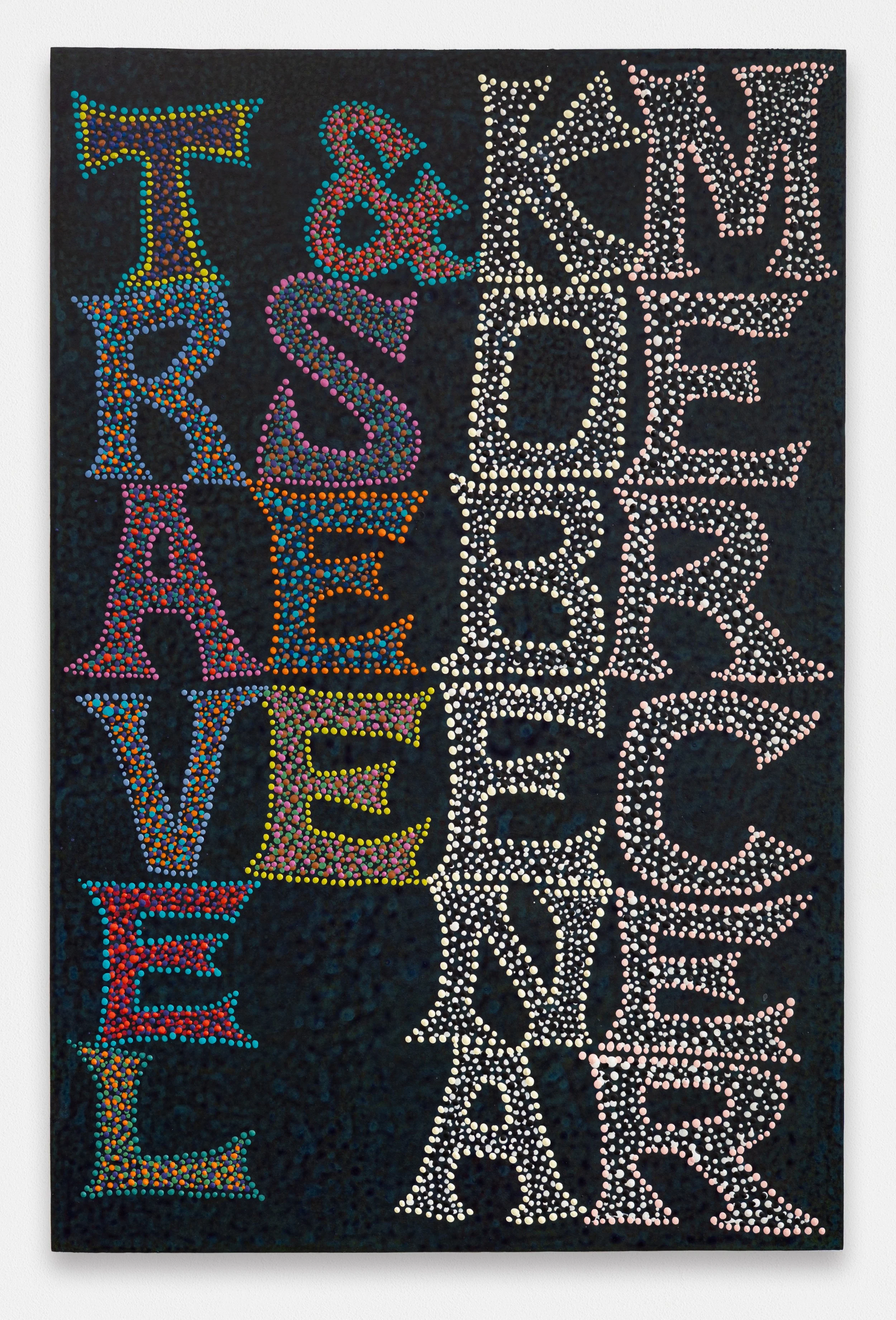 Alex Jackson
Mercer, Kobena. Travel and See: Black Diaspora Art Practices since the 1980s. Durham: Duke University Press, 2016., 2026
acrylic on canvas
24 x 16 inches (61 x 40.6 cm)