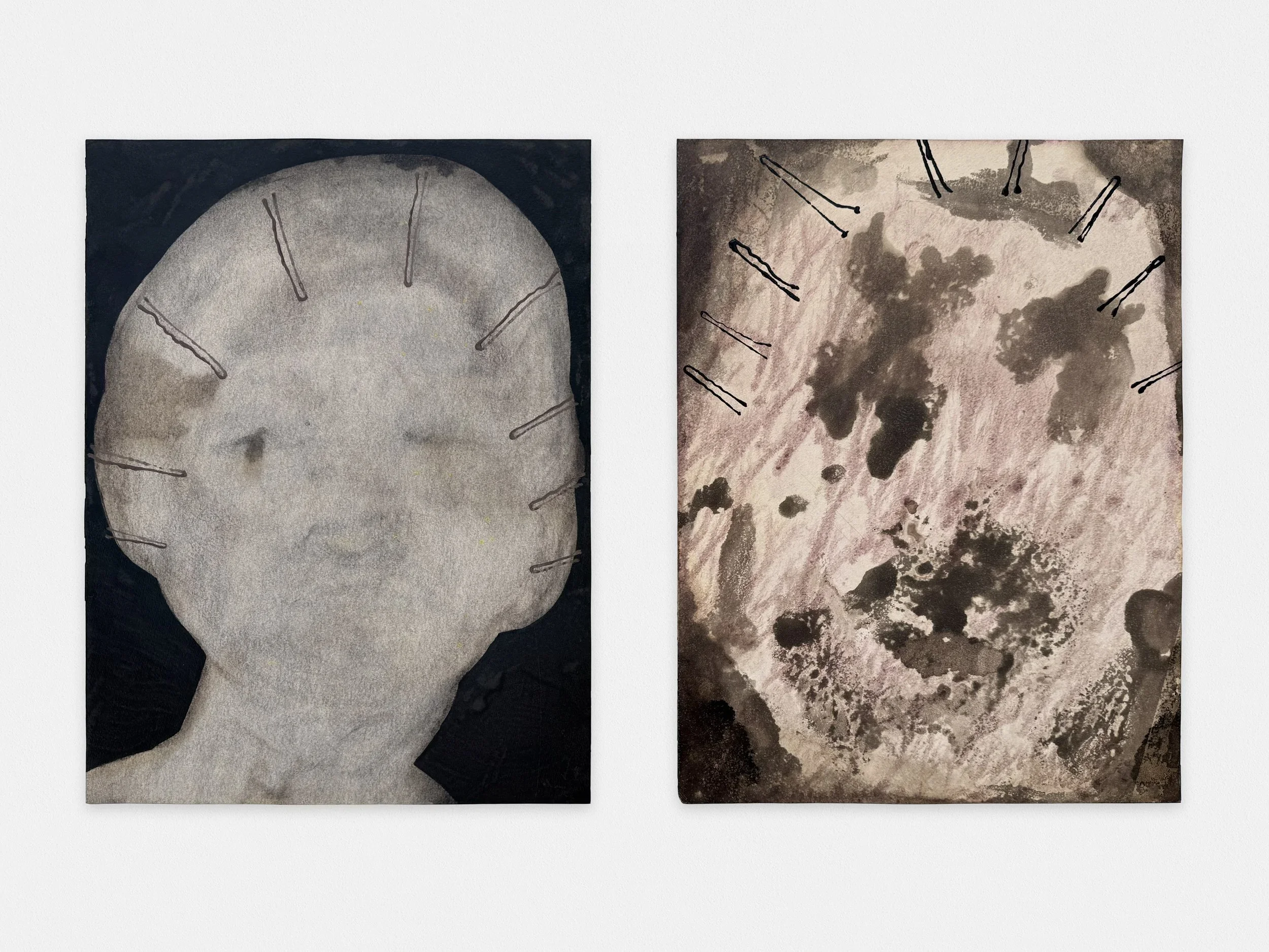 MARITZA RANERO
DOBEDO & DOBEDONOT, 2019
Mixed media on paper, diptych
16 x 12 inches (40.6 x 30.5 cm) each