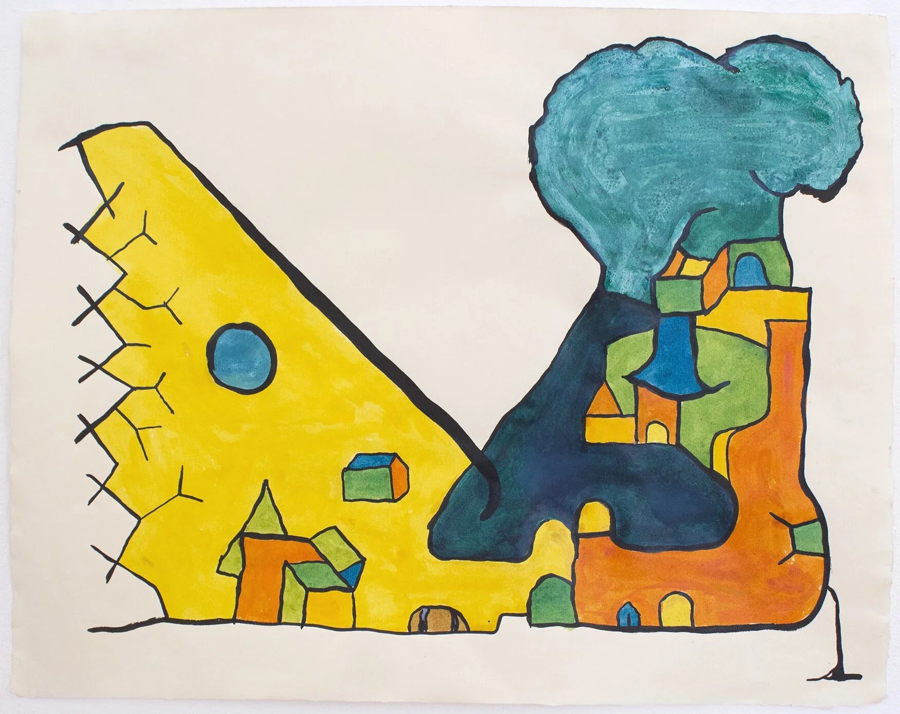 CHUCK WEBSTER
Untitled
2018
Mixed media on paper
16.25 x 20.25 inches