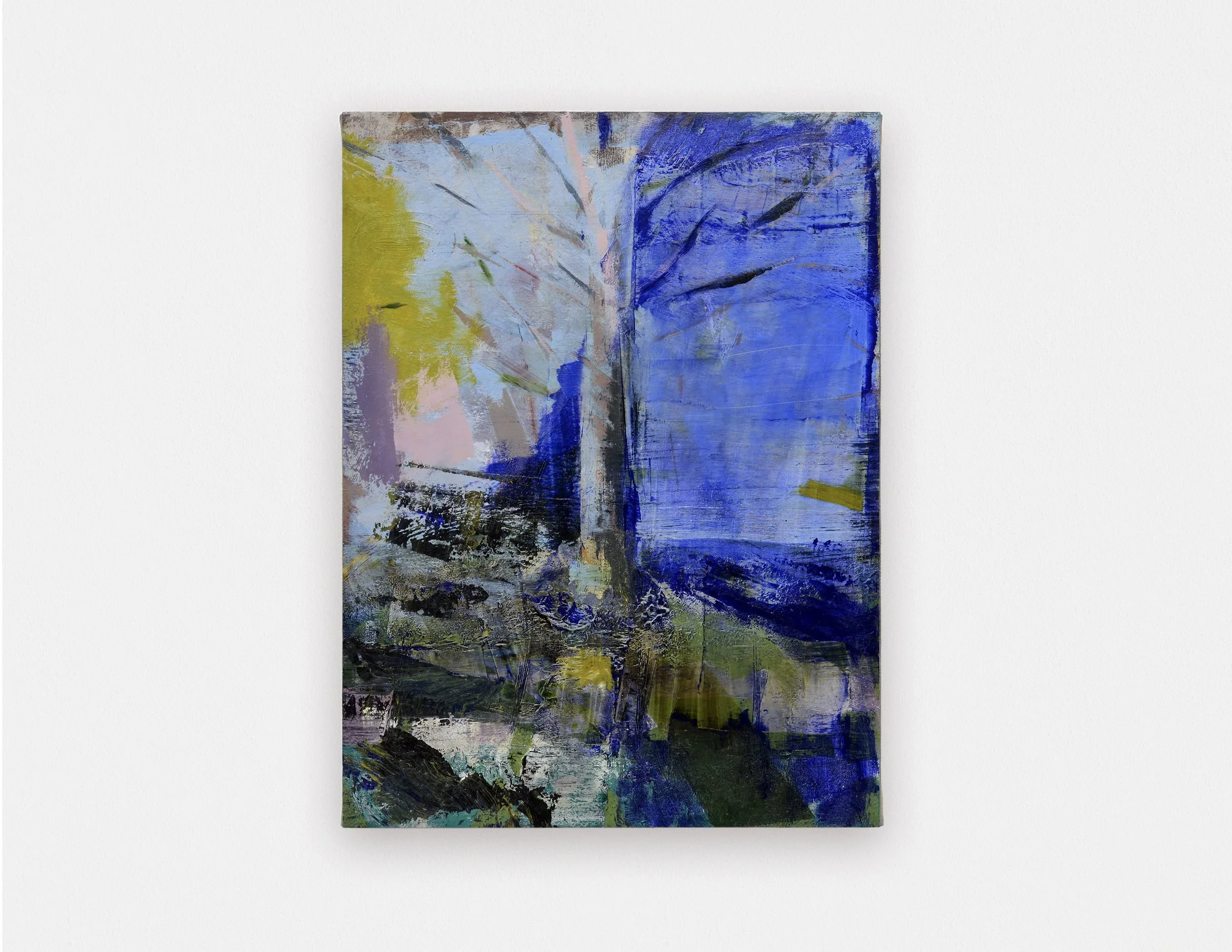 JERED SPRECHER
Qoheleth, 2024
Oil on paper mounted on linen and wood panel
16 x 12 x 1.375 inches (40.6 x 30.5 x 3.5 cm)