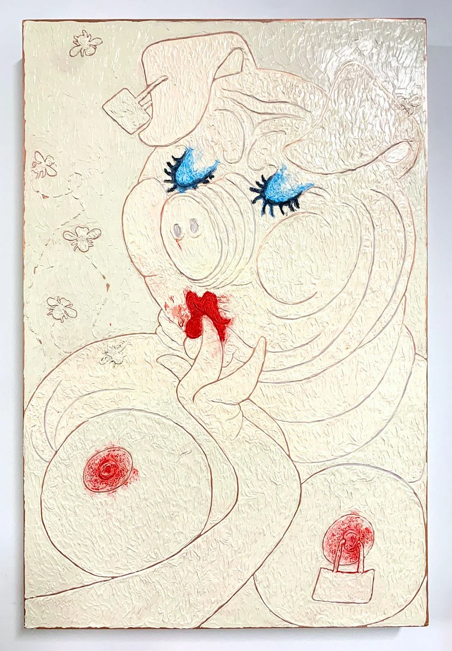 Anastasiya Tarasenko
Miss
2021
Oil on copper panel
12 x 18 inches