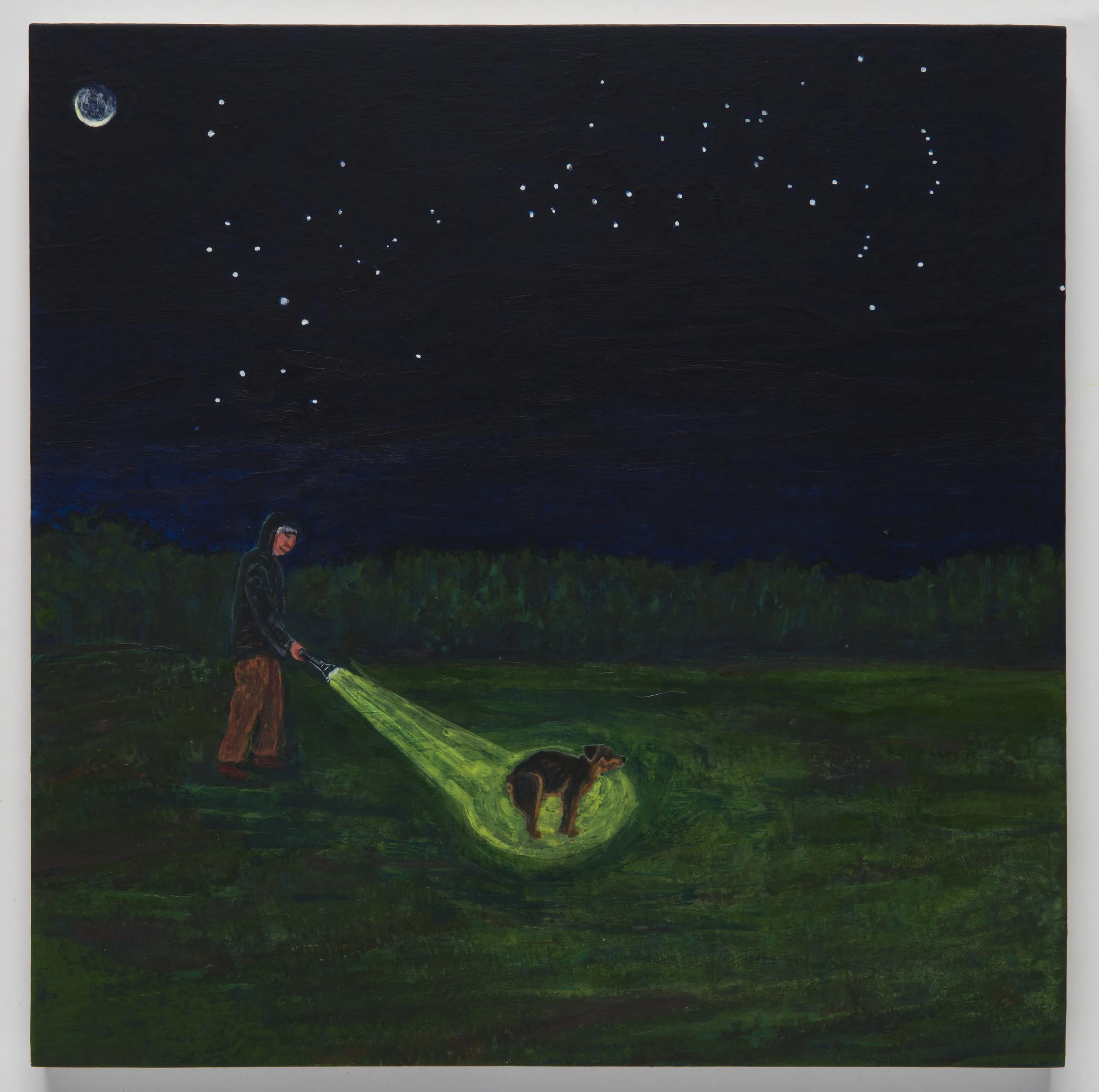 SARAH MCENEANEY
Surry Night, 2022
Acrylic on board
10 x 10 inches (25.4 x 25.4 cm)