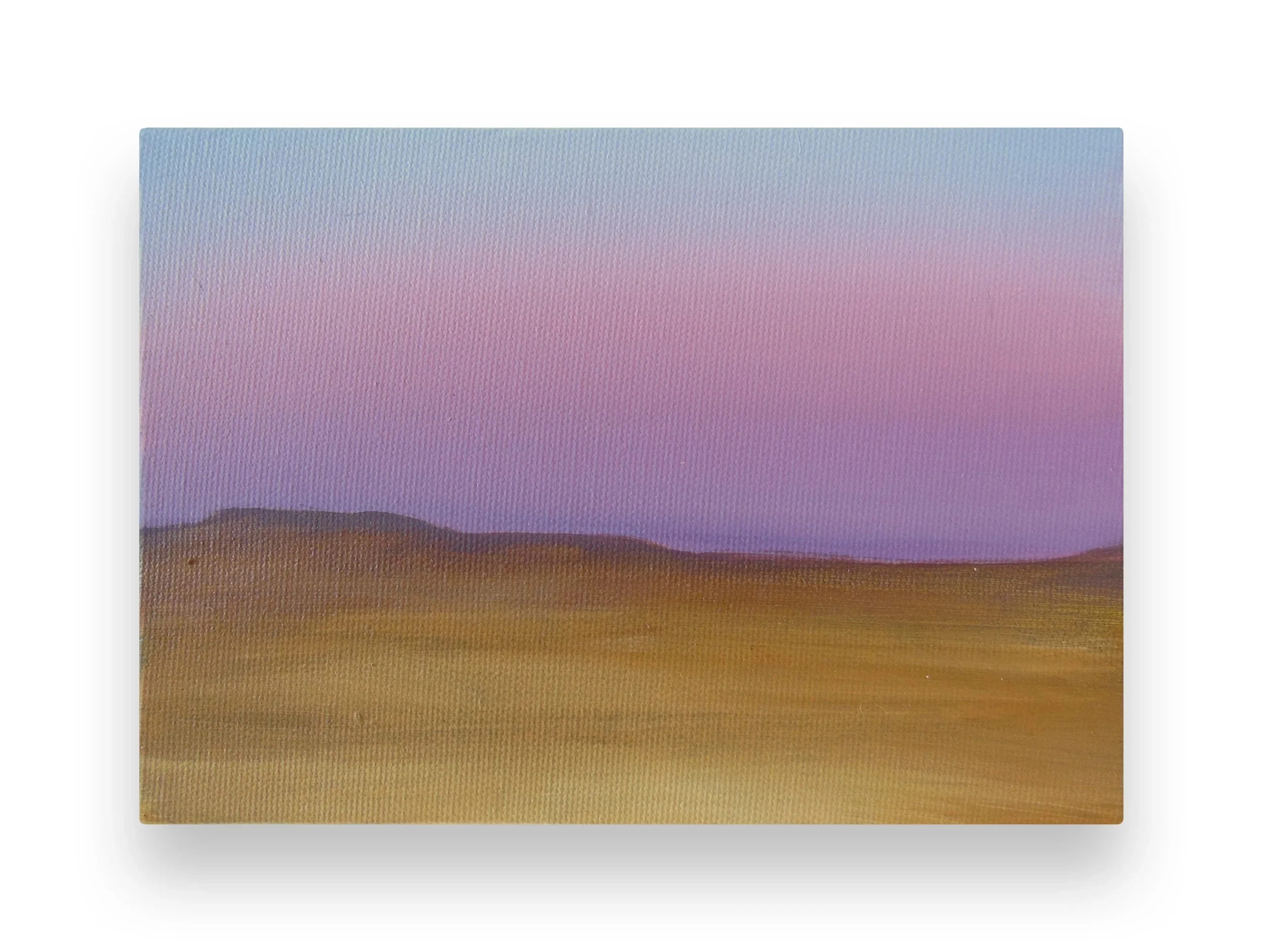 TRAVIS MCEWEN
Desert Dusk, 2018 
Oil on canvas 
5 x 7 inches (12.7 x 17.8 cm)