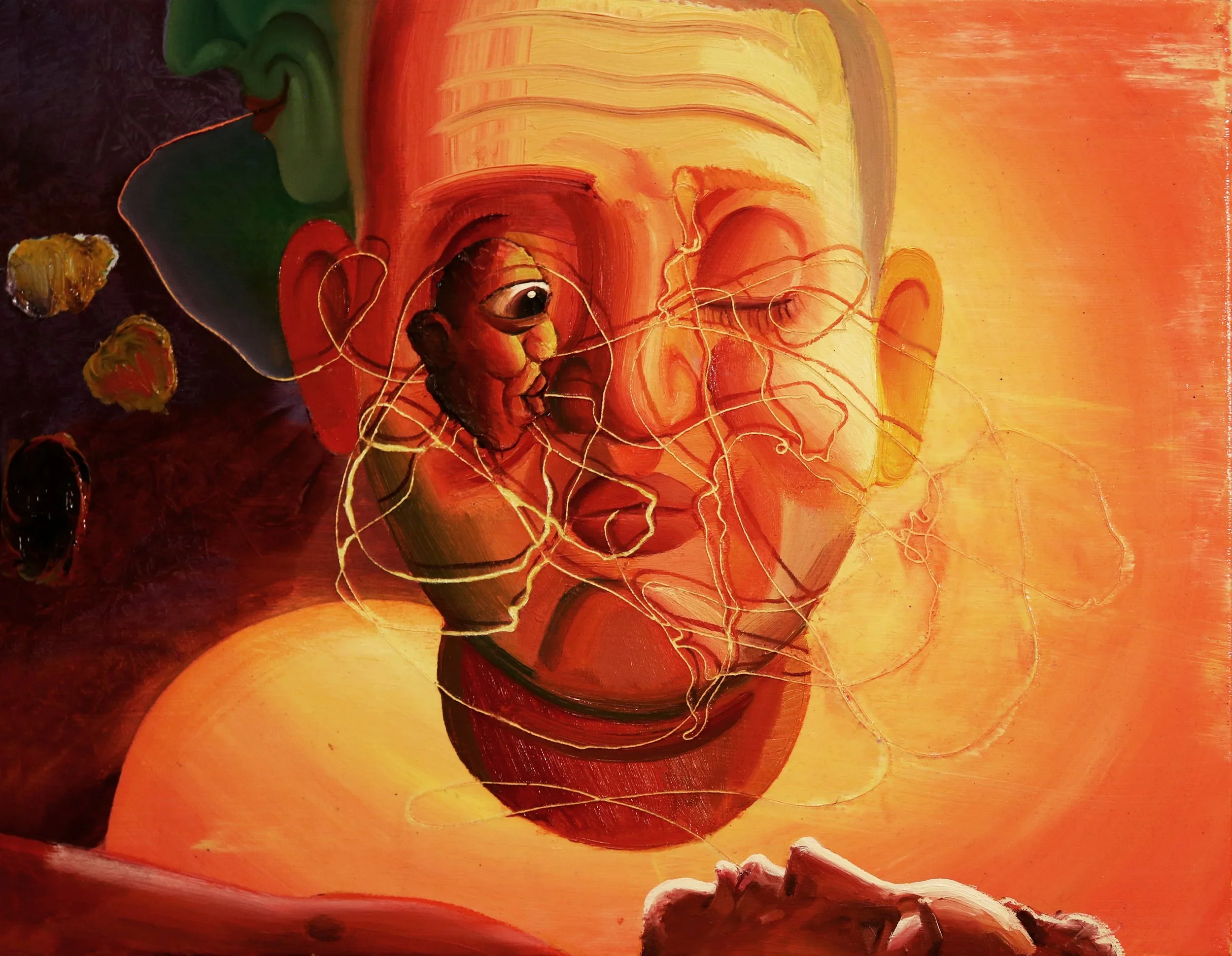 Daniel B Dias
Untitled
2021
Oil and acrylic on canvas
16 x 20 inches