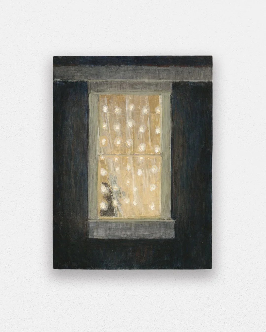 MASON OWENS
window across the street, 2024
Egg tempera on panel
8 x 6 inches (20.3 x 15.2 cm)