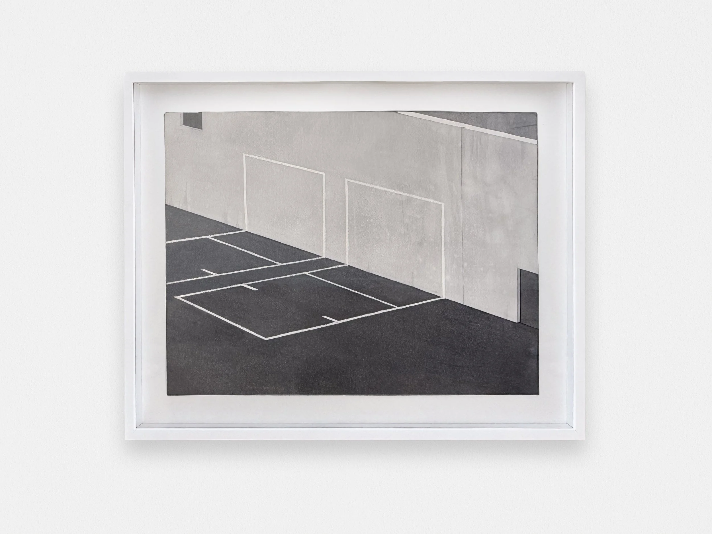 Playground, India ink on paper, 12 x 16 inches paper