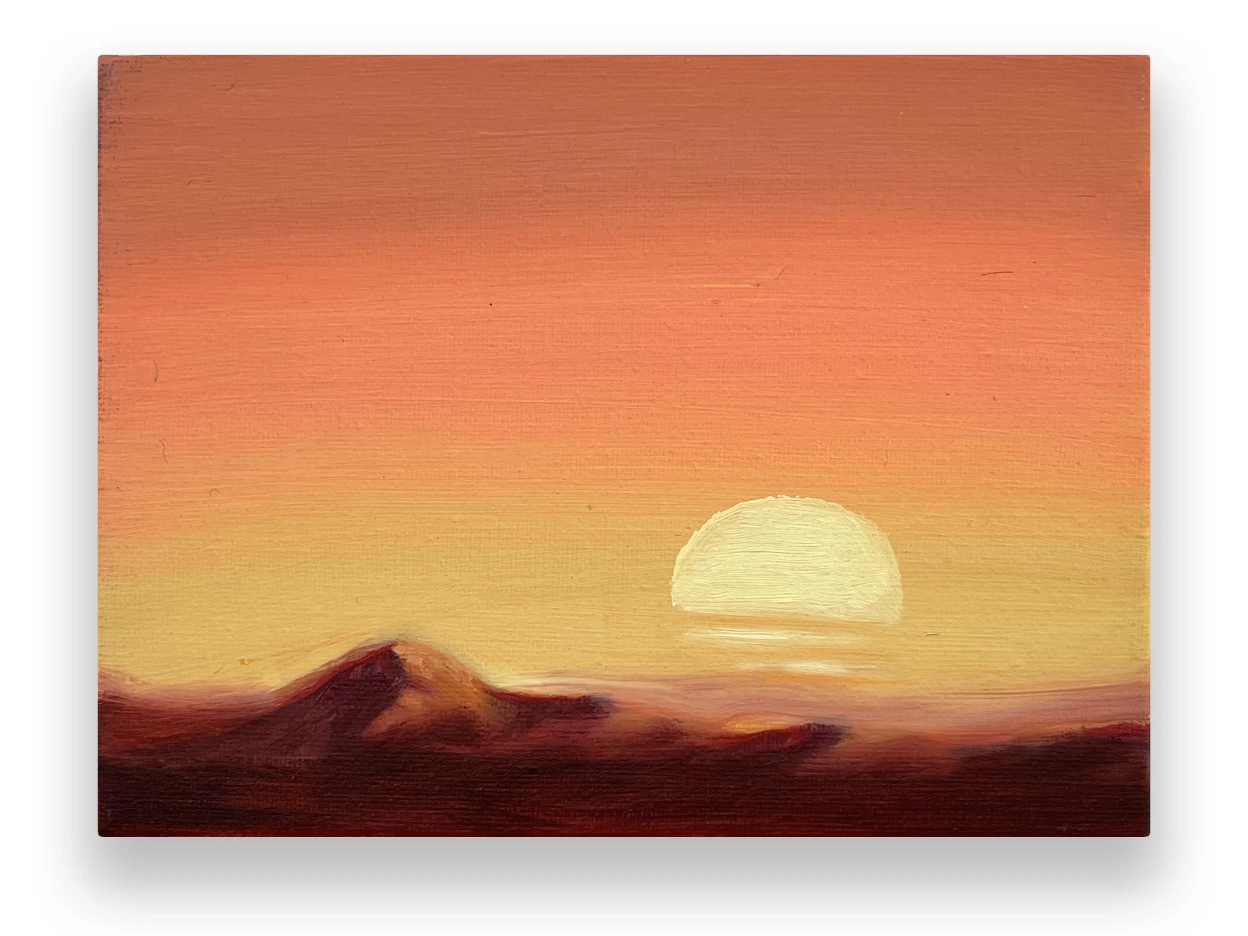 TRAVIS MCEWEN
Sunlight, 2023 
Oil on canvas 
6 x 9 inches (15.2 x 22.9 cm)