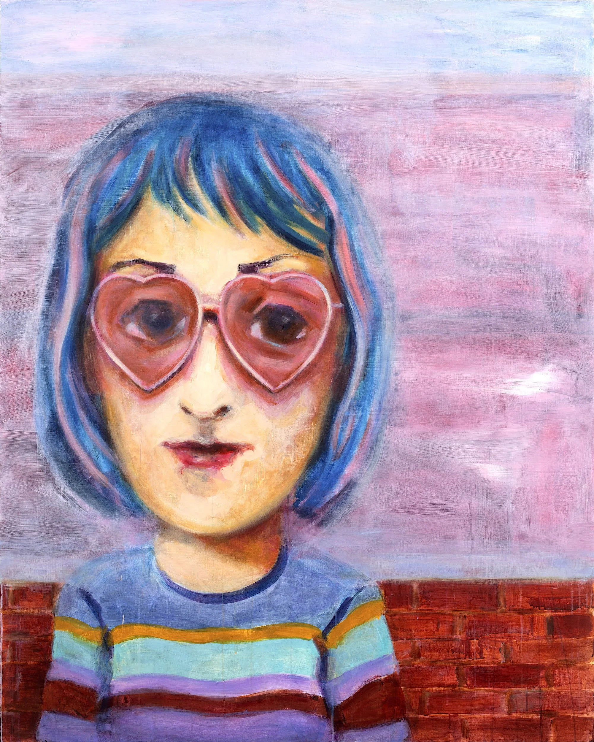Colleen Kiely
Victoria
2019
Oil, acrylic and graphite on wood panel
60 x 48 inches