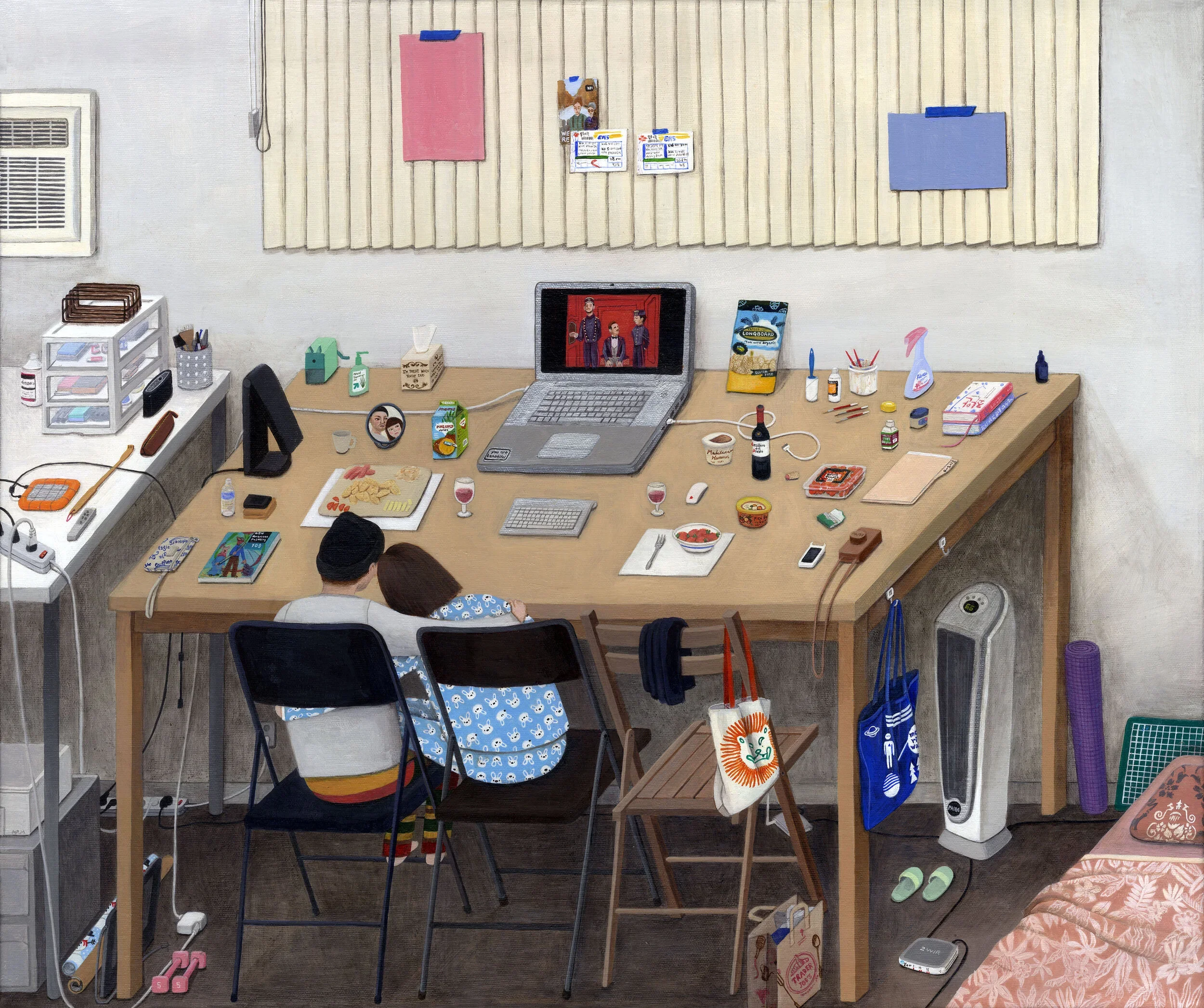 PAIGE JIYOUNG MOON
Friday Movie Night
Acrylic on canvas
20 x 23.5 inches