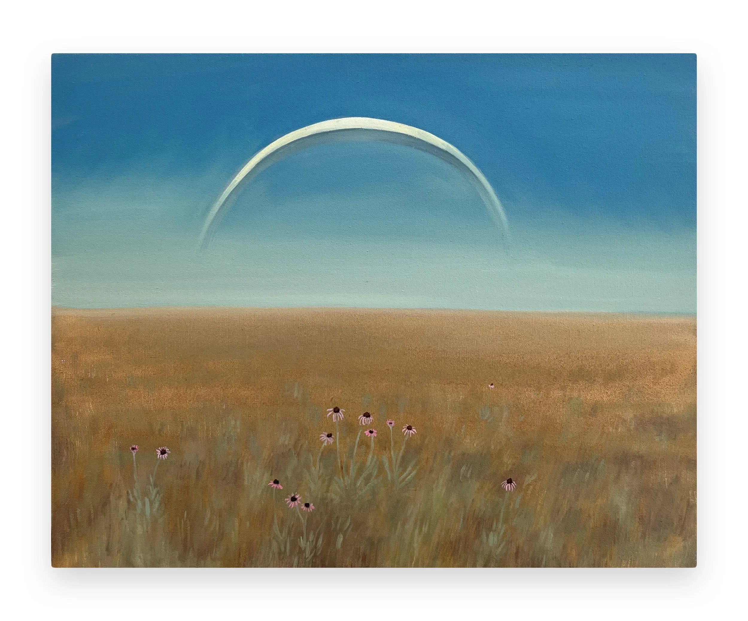 
TRAVIS MCEWENThe Arch Returns, 2022 
Oil on canvas 
15 x 18 inches (38.1 x 45.7 cm)