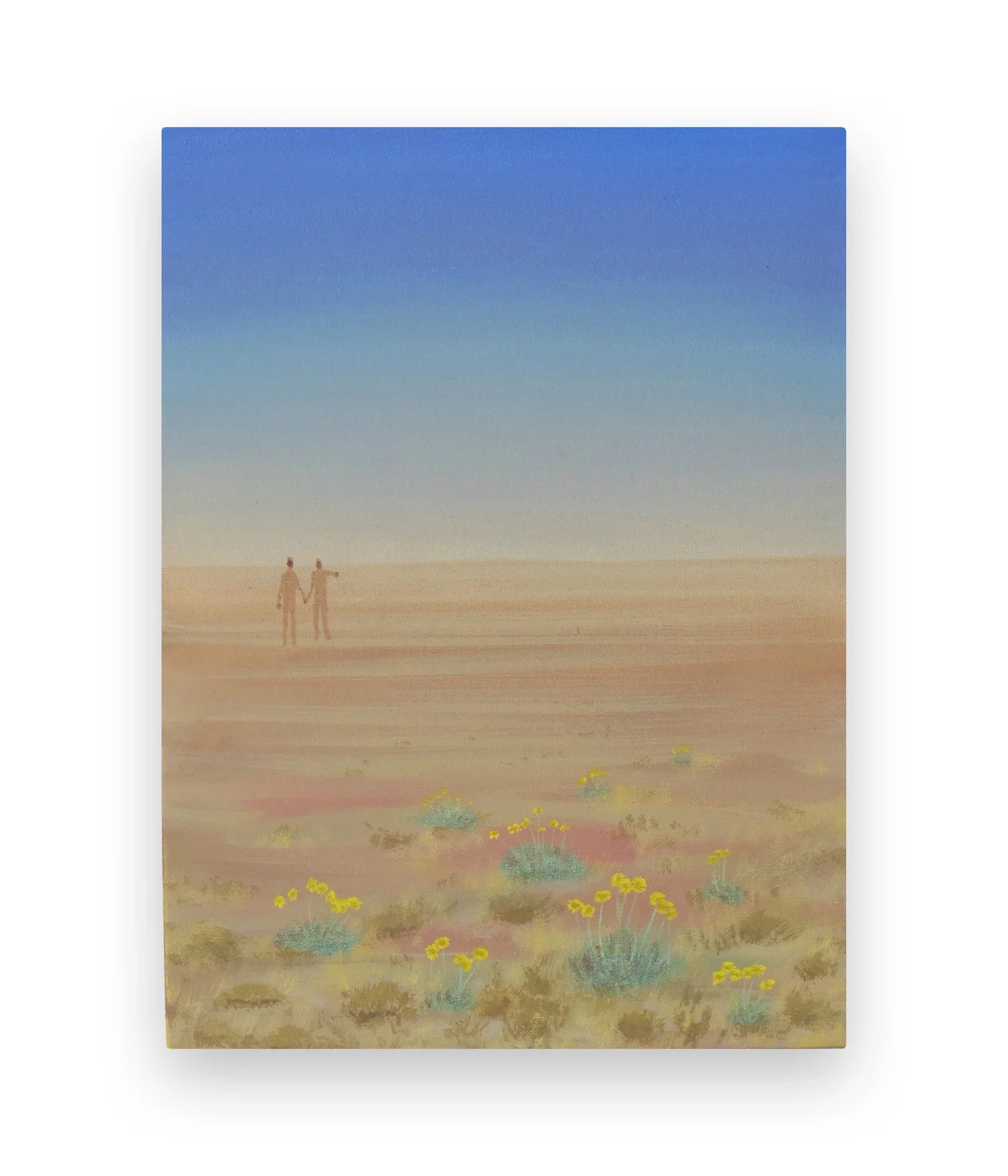 TRAVIS MCEWEN
Searching, 2022 
Oil on canvas 
16 x 12 inches (40.6 x 30.5 cm)