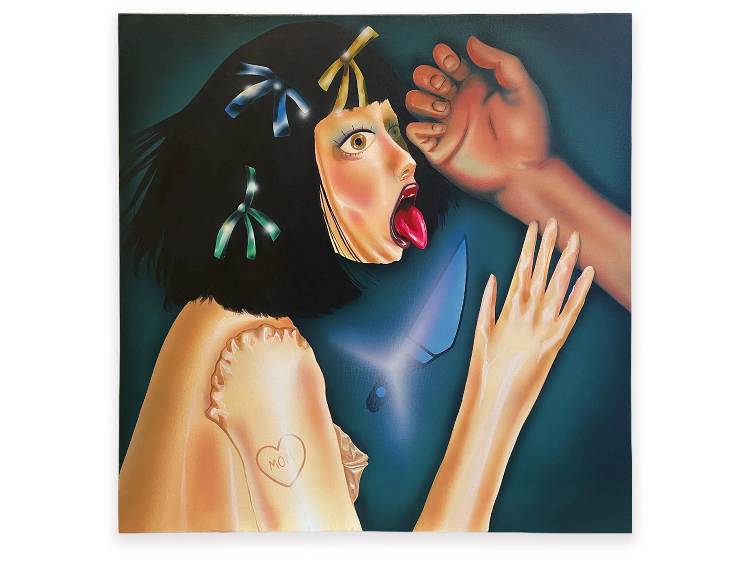 Ji Zou
No Mercy, 2023
Acrylic on canvas
30 x 30 inches