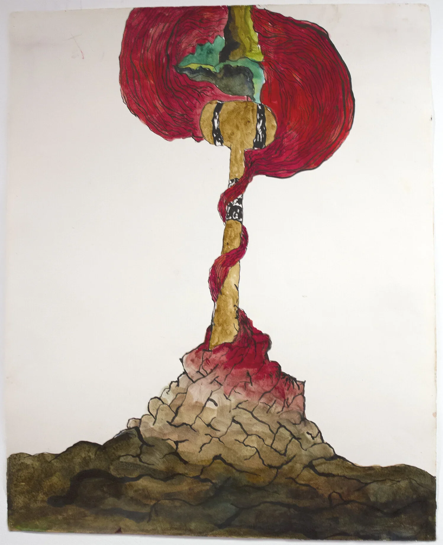 CHUCK WEBSTER
Oracle (Santa Maria Maggiore)
2018
Mixed media on paper
27.5 x 22.5 inches