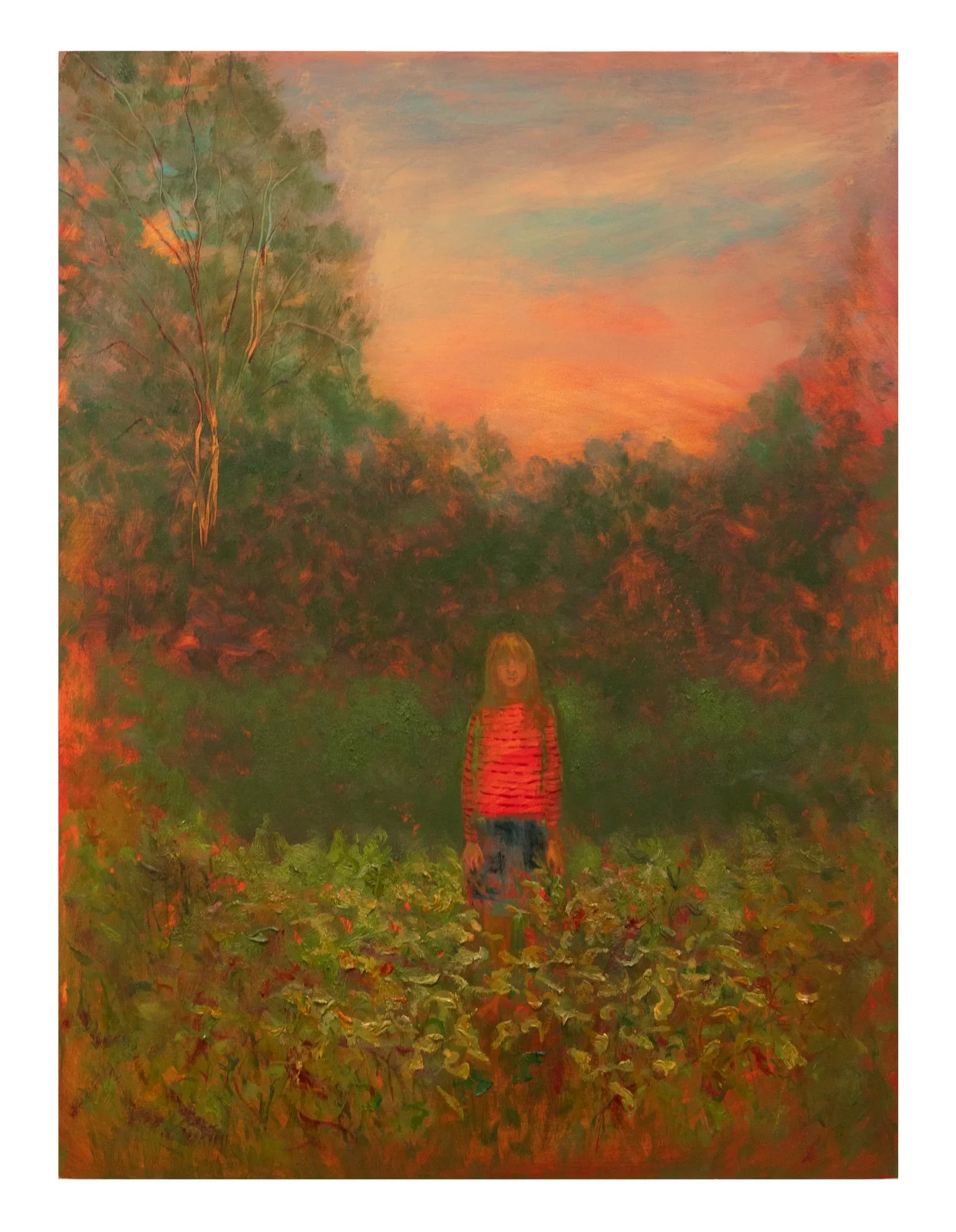 ANNIKA TUCKSMITH
Amidst, 2025
Oil on panel
24 x 18 inches (61 x 45.7 cm)