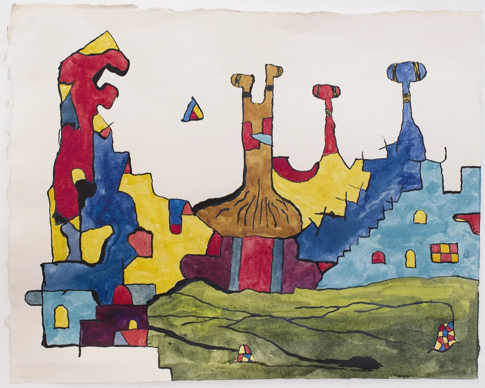 CHUCK WEBSTER
Untitled
2018
Mixed media on paper
14.75 x 18.25 inches