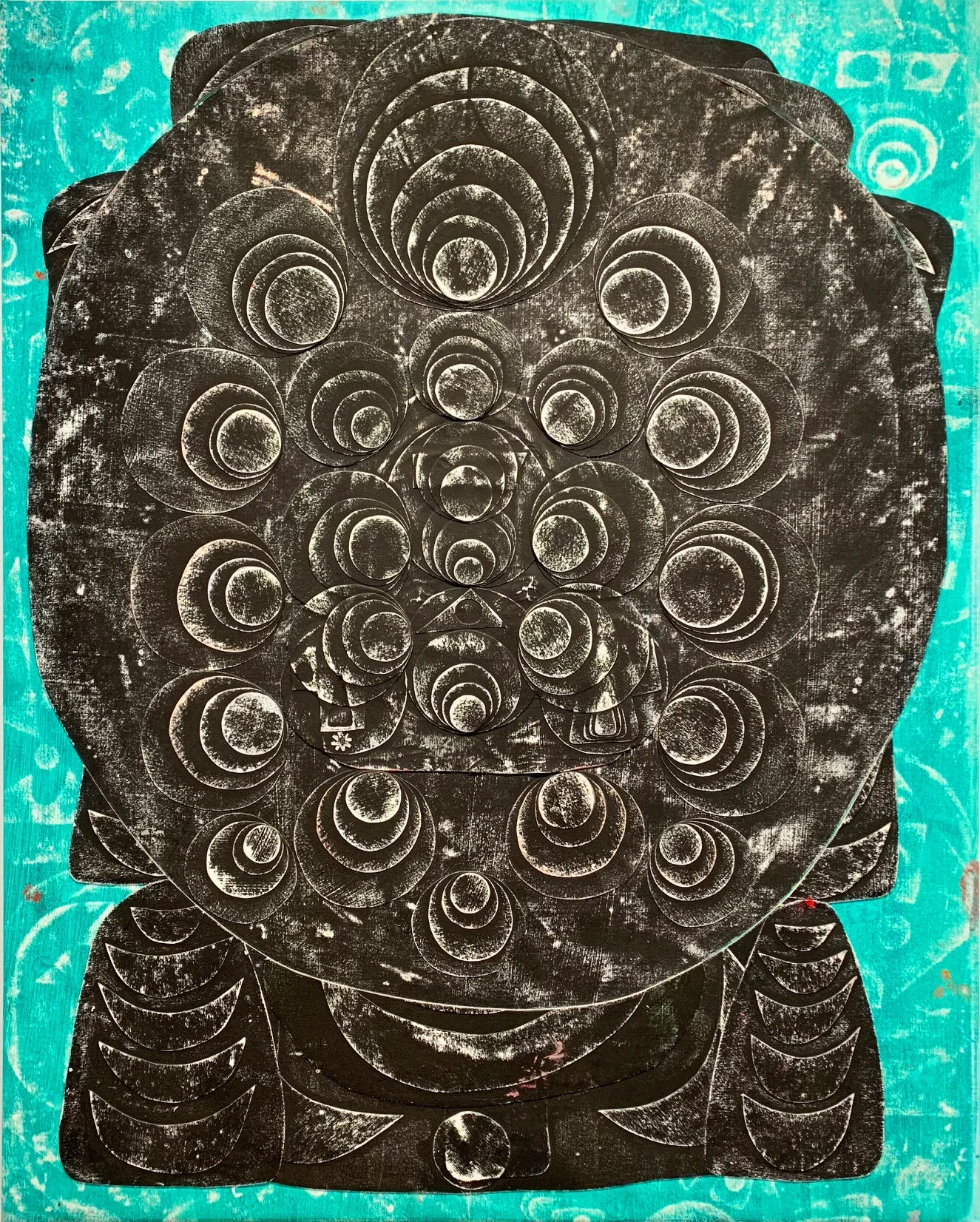 JOSH JEFFERSON
Big Headed
2018
Mixed media on canvas
60 x 48 inches