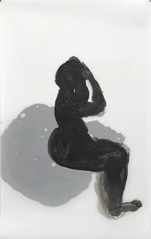 KENYATTA A.C. HINKLE
The Evanesced: The Retrieval #85/#88
2018
India ink on Dura-Lar
40 x 25 inches