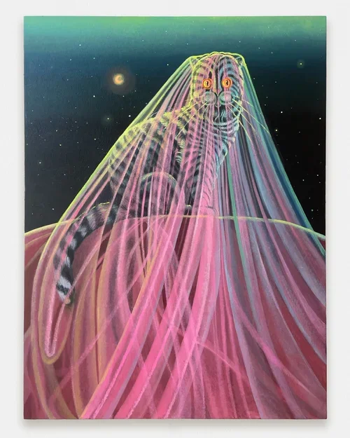 CINDY BERNHARD
Red Veil, 2024
oil on canvas
40 x 30 inches (101.6 x 76.2 cm)