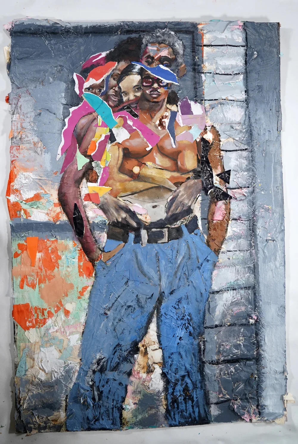 Kirk Henriques
Defending the curse
Oil paper on wood
32 x 48 inches