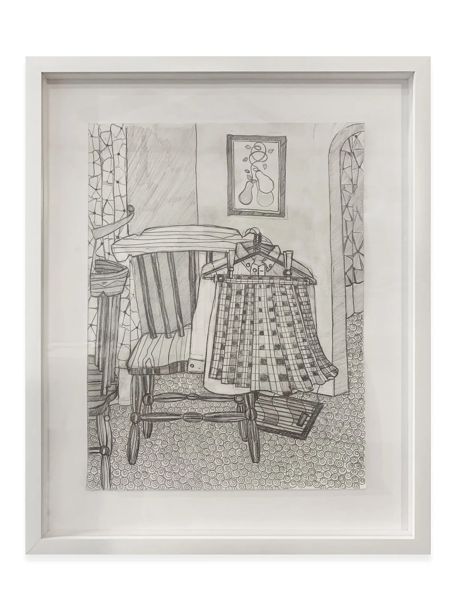 ANN TOEBBE
School Morning,  2023
Graphite on paper
16 x 12.5 inches (40.6 x 31.8 cm)