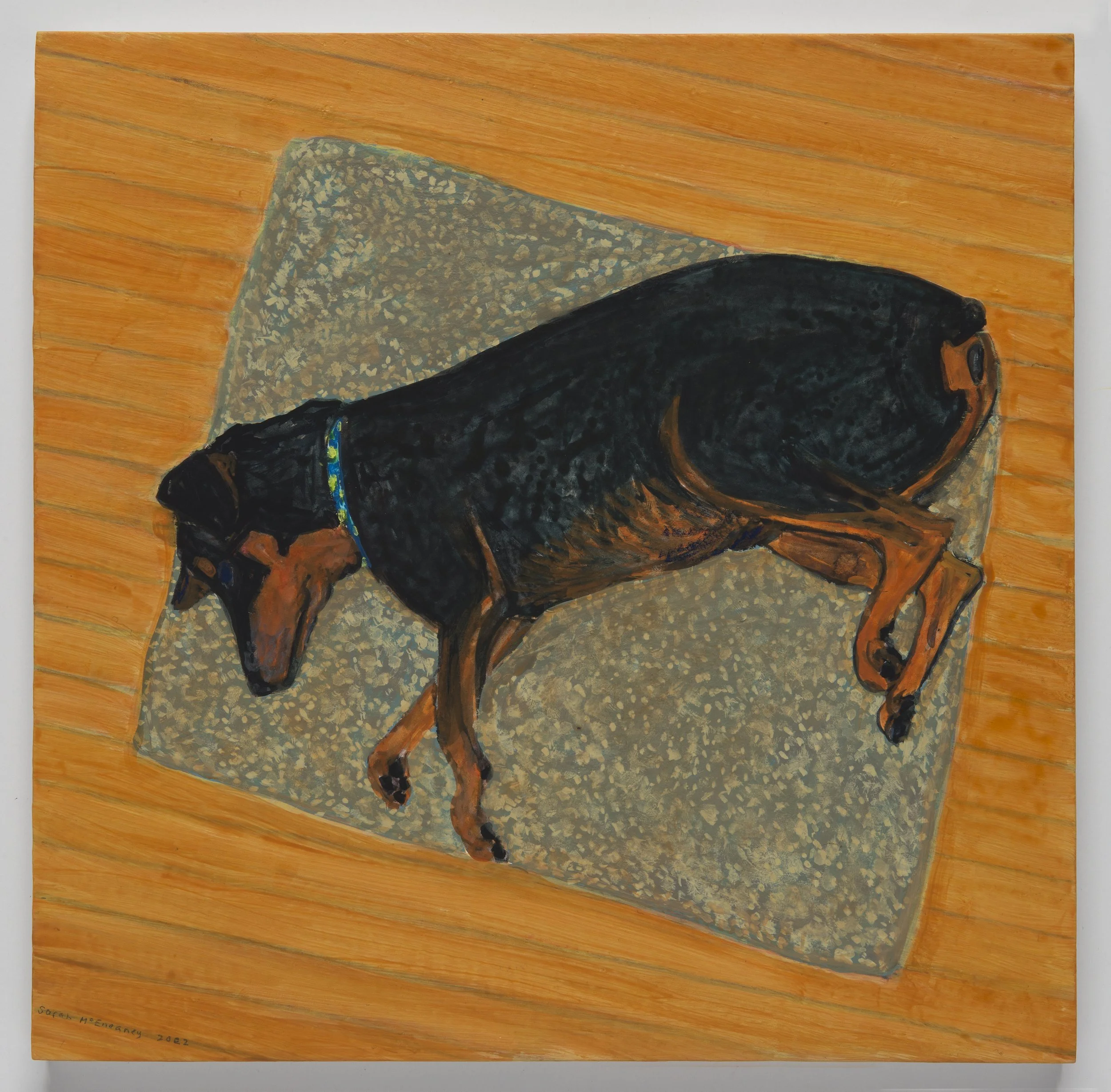 SARAH MCENEANEY
Mango Surry Studio, 2022
Acrylic on board
10 x 10 inches (25.4 x 25.4 cm)