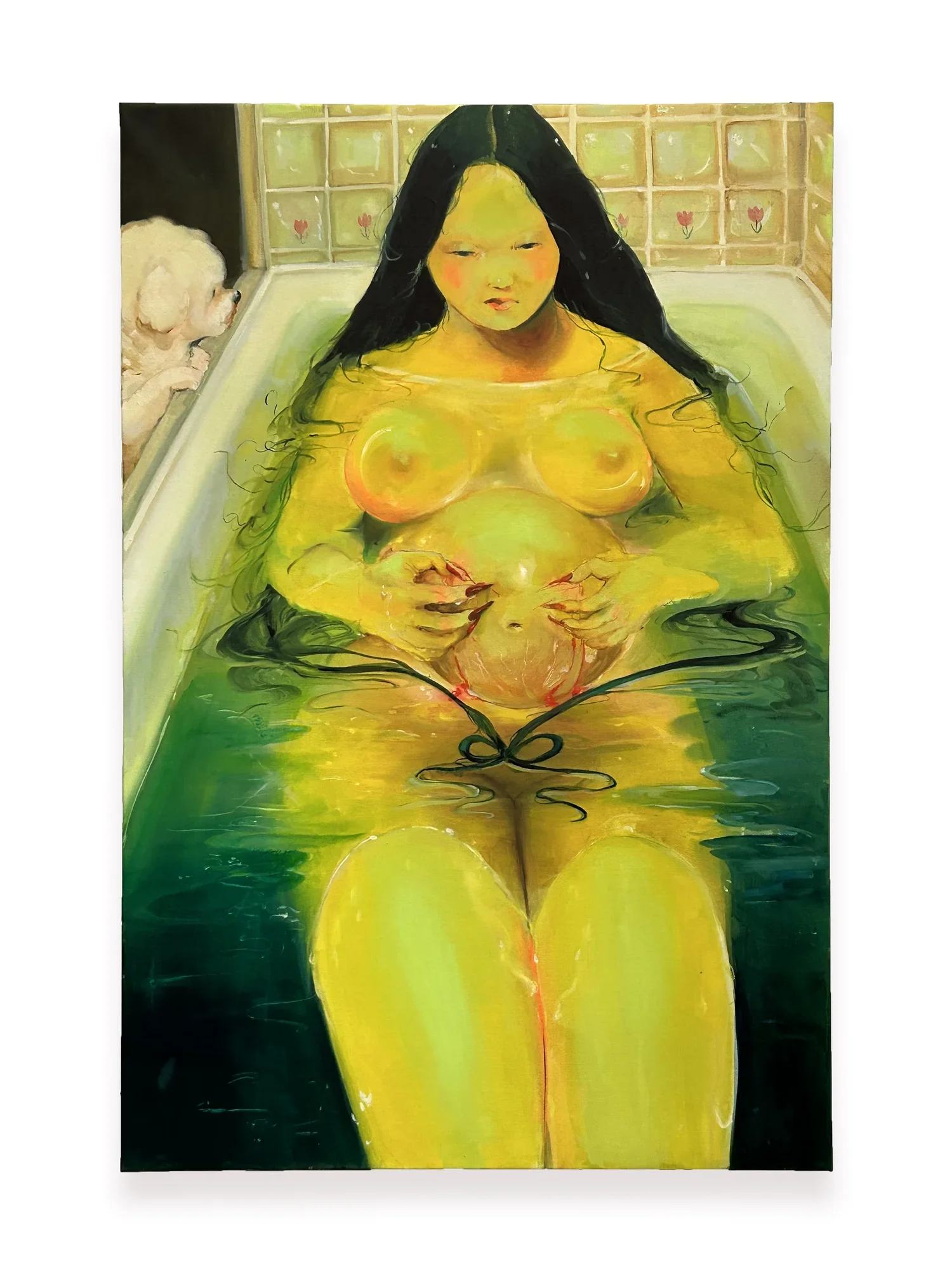 Augustina Wang
Carrier, 2023
Oil on canvas
36 x 24 inches (91.4 x 61 cm)